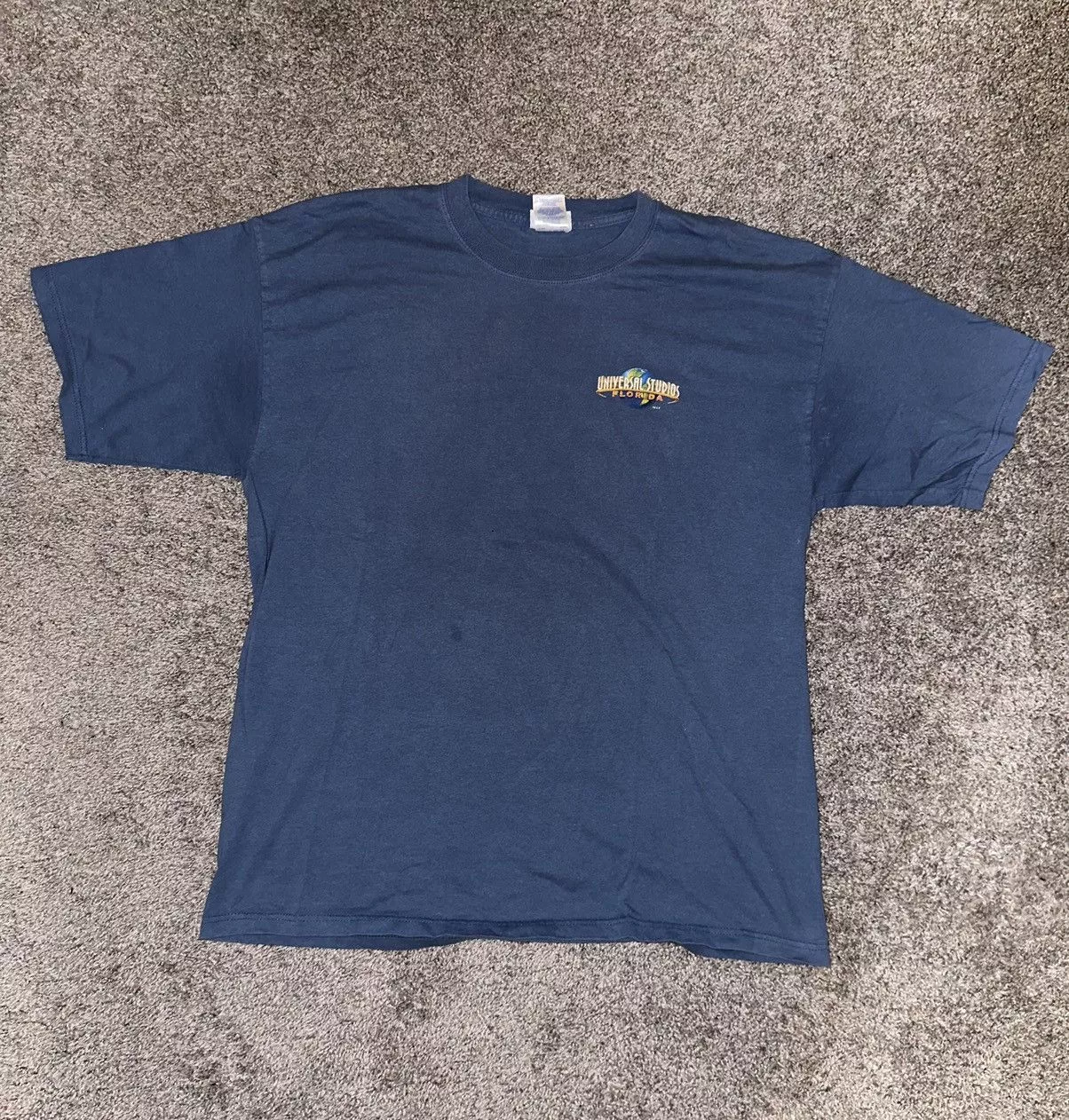 Universal Studios Short Sleeve T Shirts Universal Studios × Vintage Universal Studios Florida T-Shirt Blue