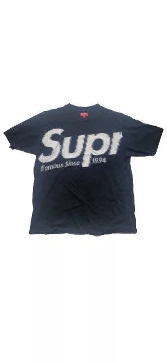 Supreme Short Sleeve T Shirts Supreme Intarsia Tee Black