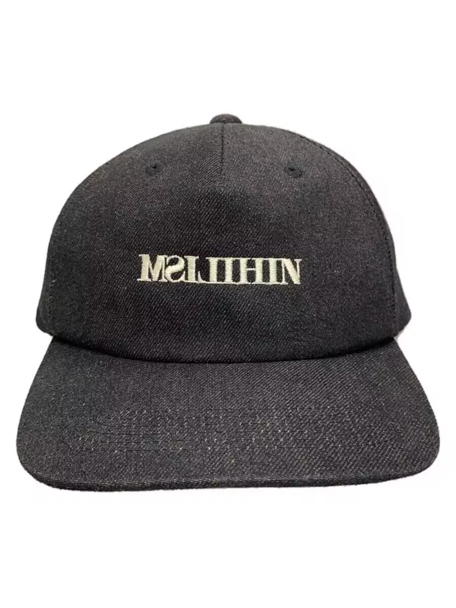 Undercover Hats Undercover "NIHILISM" Denim Cap Black