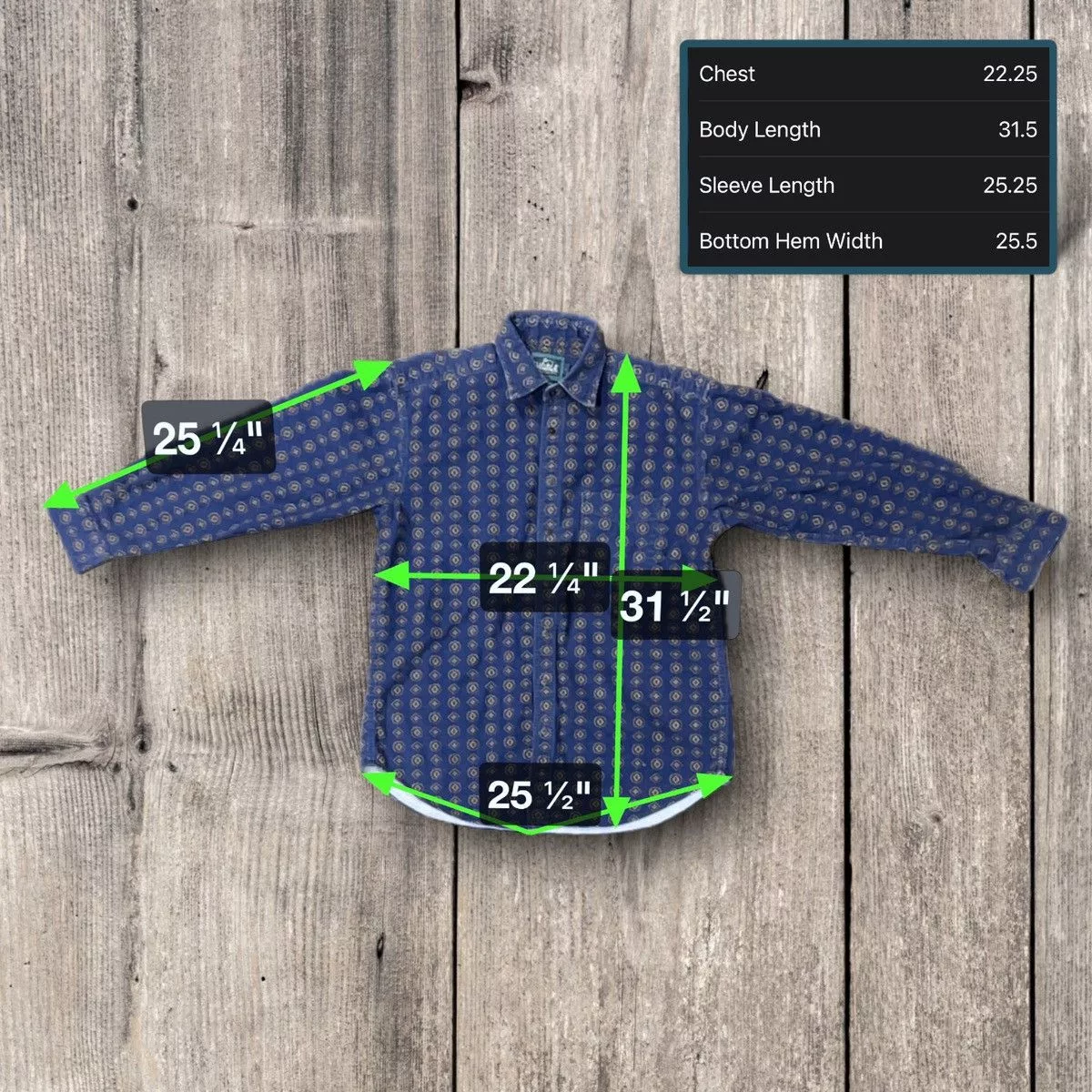 Panhandle Slim Shirts Button Ups Panhandle Slim × Pendleton × Woolrich Woolen Mills Woolrich Woolen Mills Fullprint Long Sleeve Button Up Shirt Blue