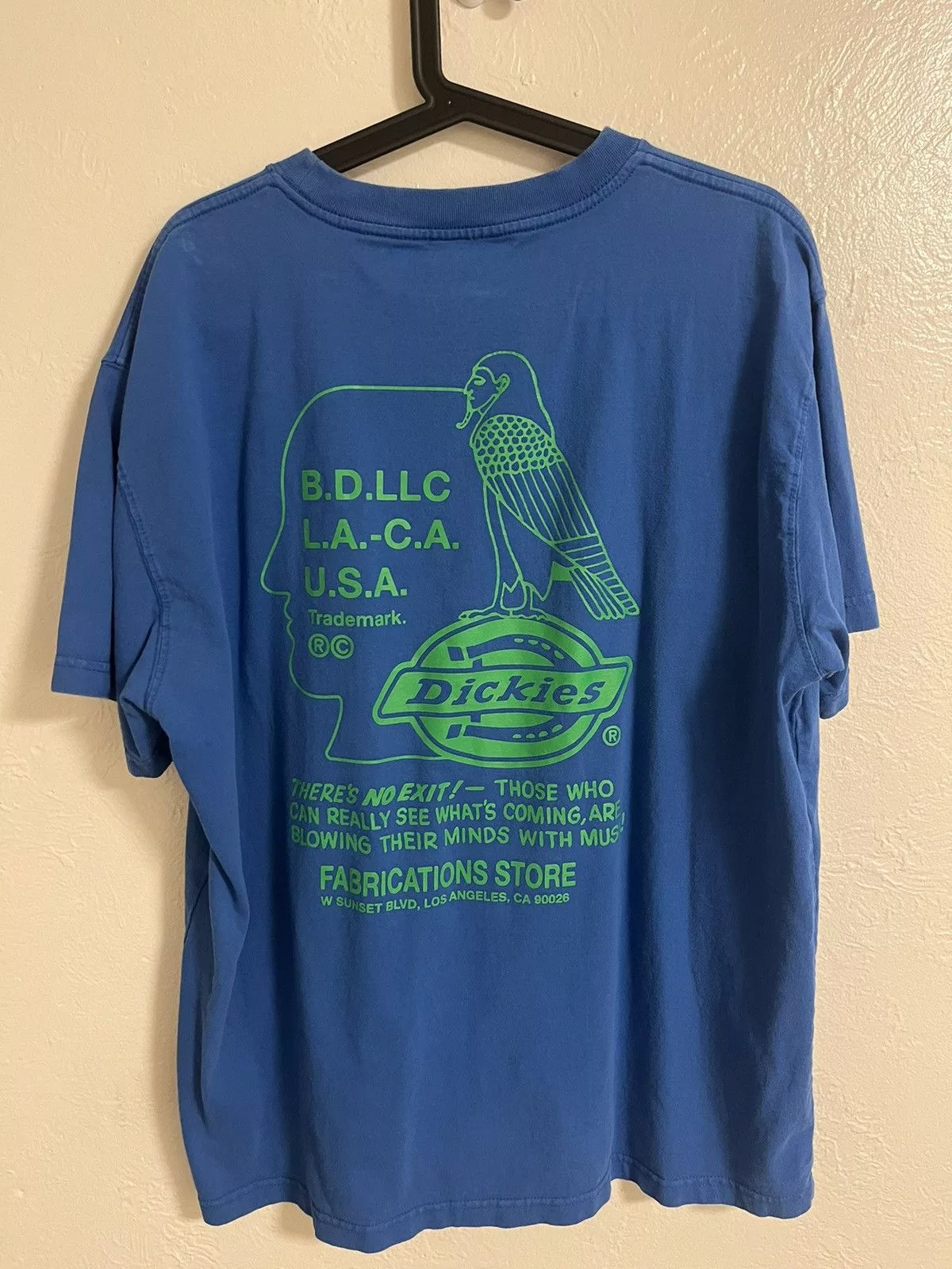 Brain Dead Short Sleeve T Shirts Brain Dead FAB Blue