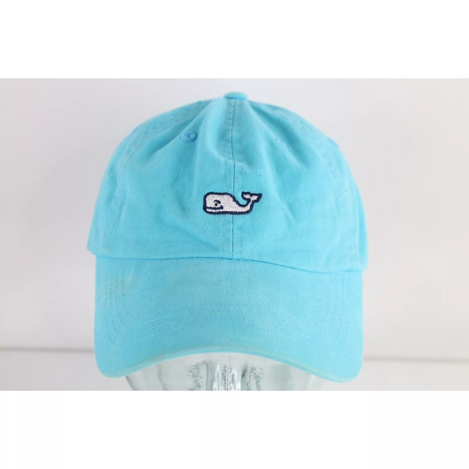 Vineyard Vines Hats Vineyard Vines Marthas Vineyard Distressed Whale Logo Hat Blue