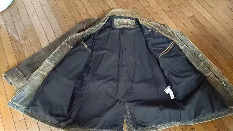 Kadoya Leather Jackets kadoyafur coat Brown