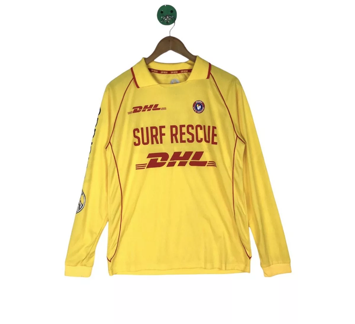 DHL Jerseys Dhl Surf Rescue Long Sleeve Jersey Yellow Colour