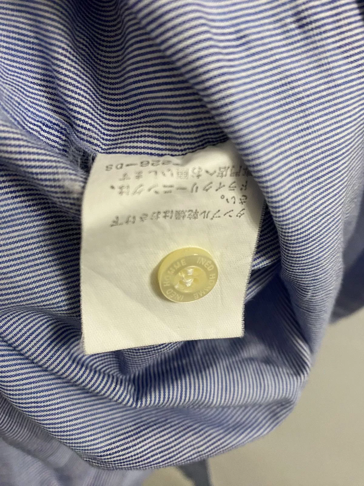 Issey Miyake Shirts Button Ups Issey Miyake × Vintage × Yohji Yamamoto 🔥FINAL DROP🔥 INED HOMME by YOHJI YAMAMOTO Shirt Blue
