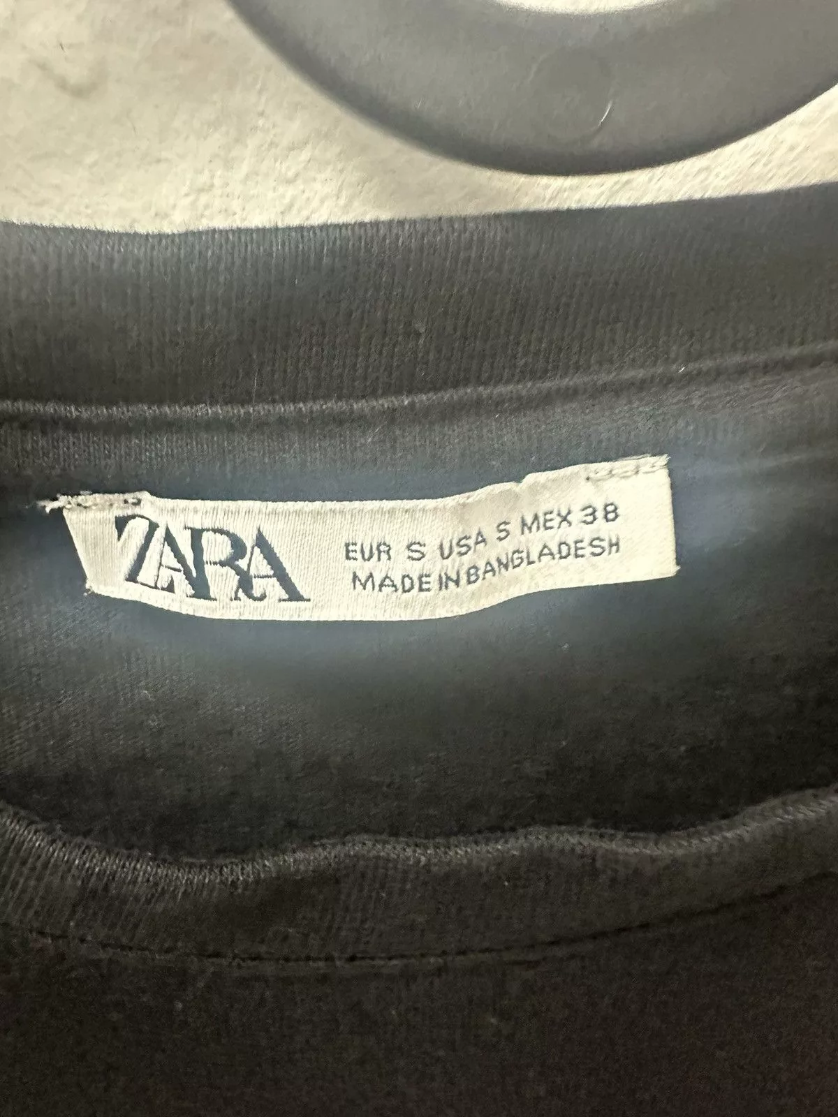 Zara Short Sleeve T Shirts Zara tee Black