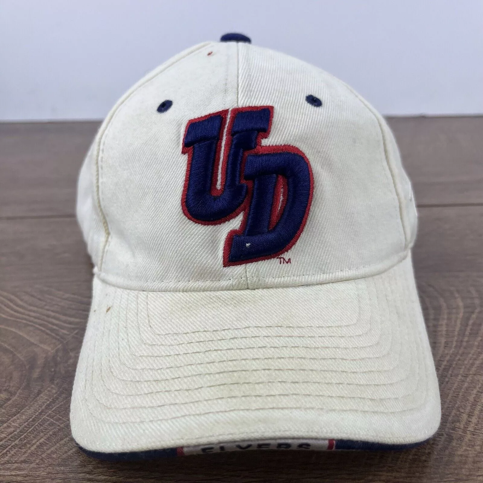 Other Hats Other Dayton Flyers Hat White Cap UD Flyers Hat Adjustable Hat Whi