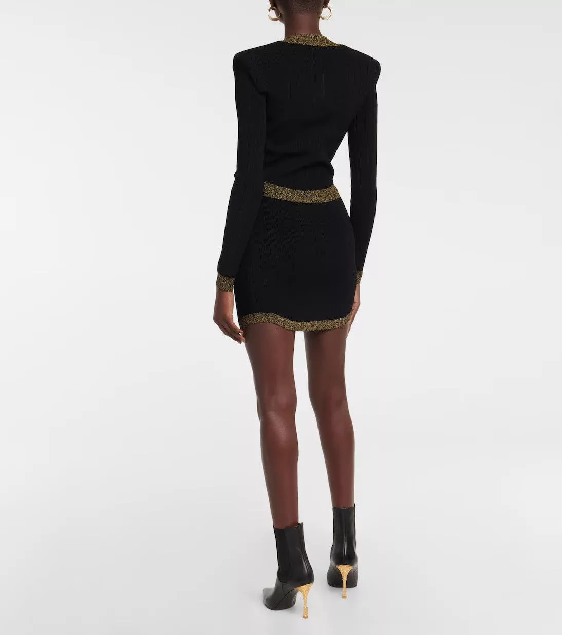 Balmain Sweaters Balmain o1w1db10624 Cardigan in Black