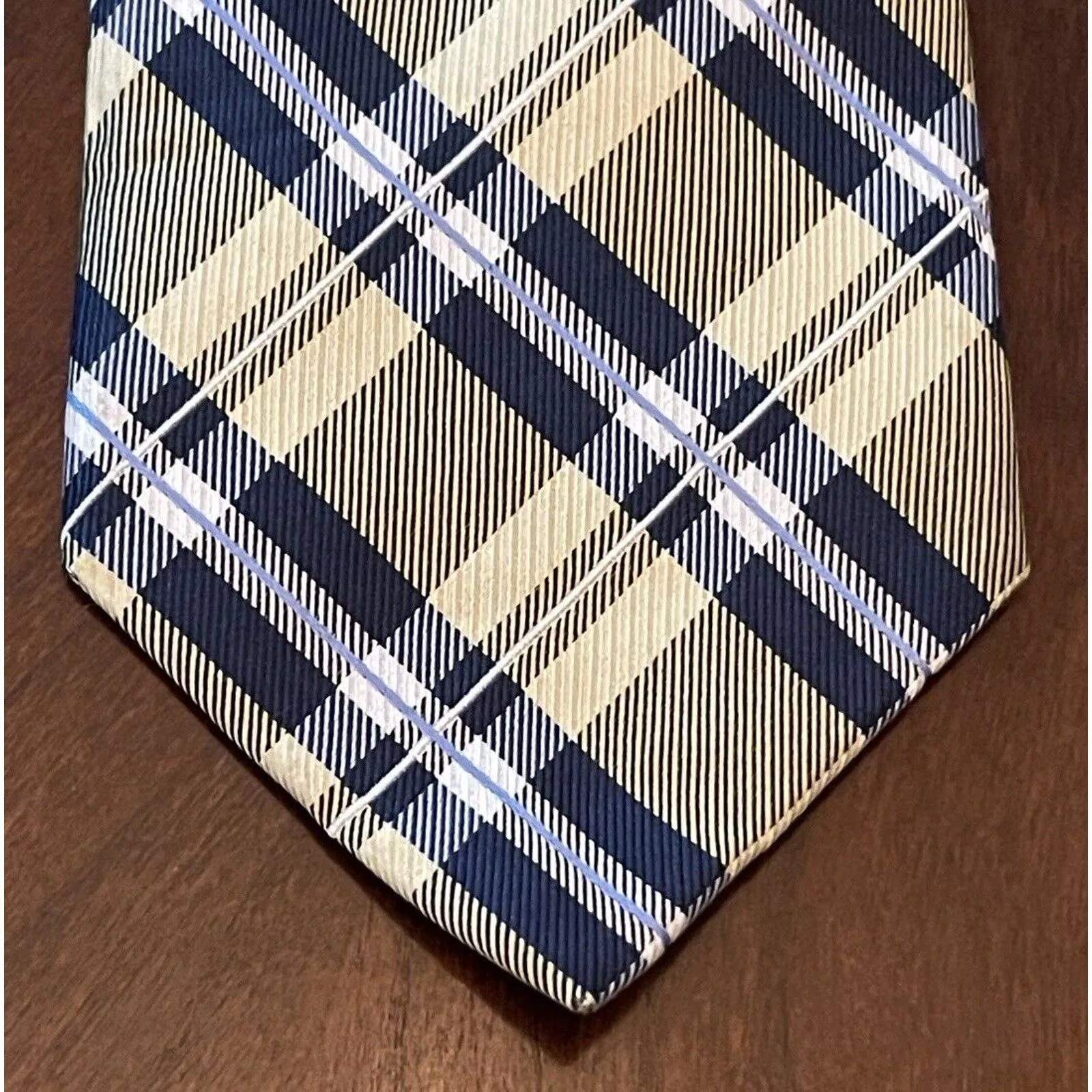 Arrow Ties Pocketsquares Arrow Gold Blue 100% Silk Men’s Neck Tie Made In China Multi