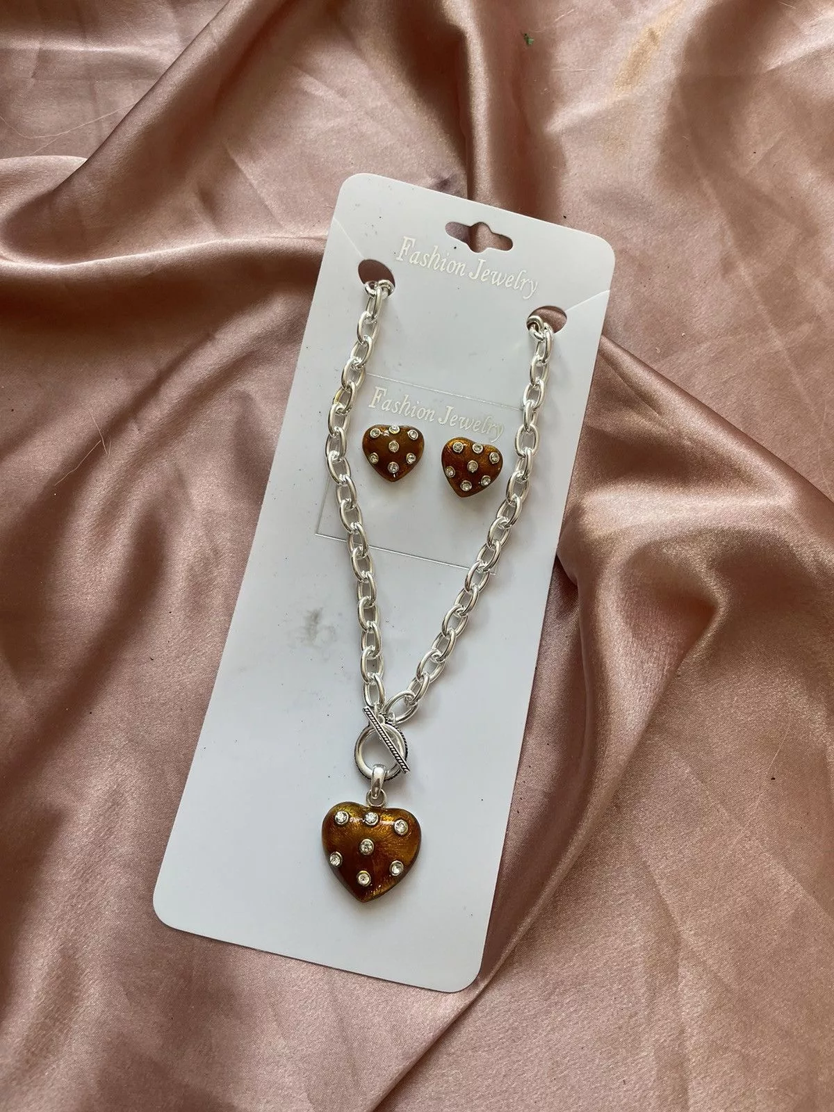 Vintage Necklaces Vintage Y2k accessories Brown