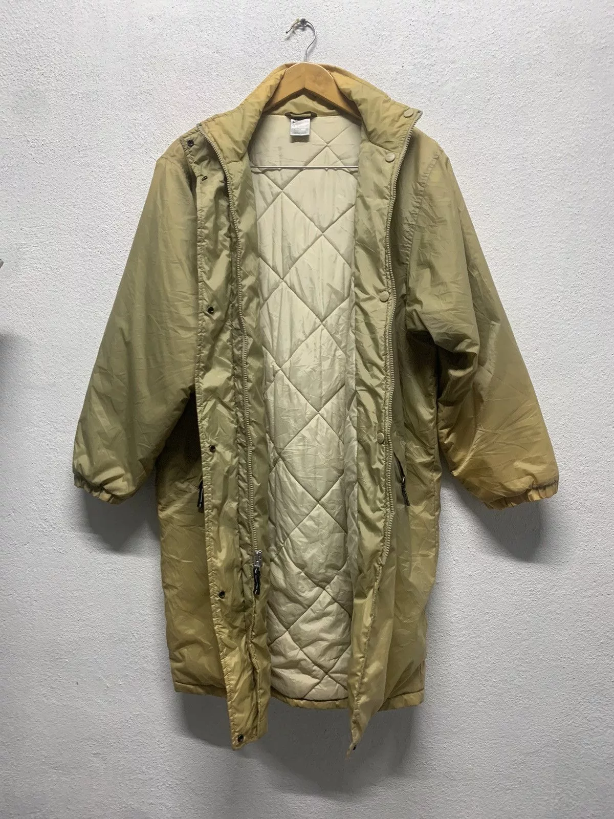 Nike Down Jackets Nike Long Jacket White