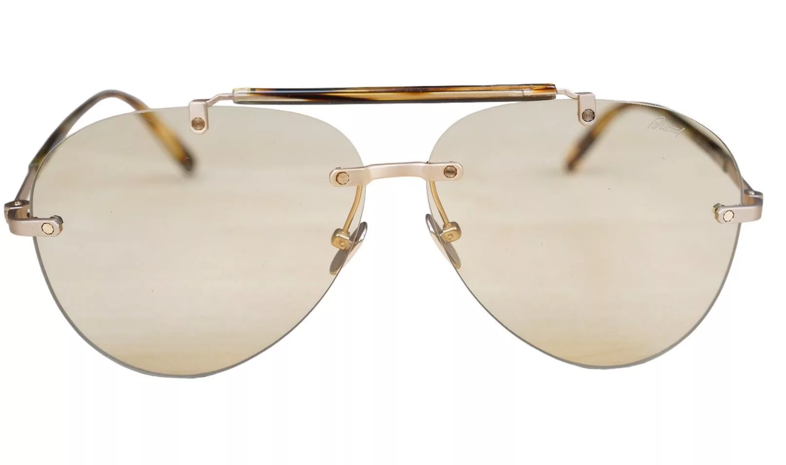 Brioni Glasses Brioni Sunglasses BR 0061S Titan gold new