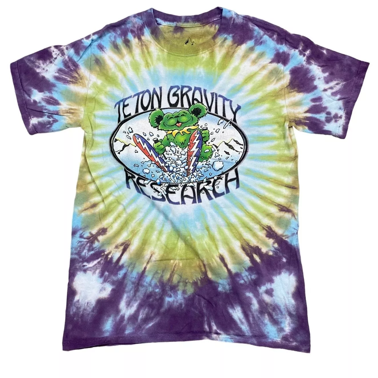 Grateful Dead Short Sleeve T Shirts Grateful Dead Teton Gravity Research Backcountry Bear Size S Multi