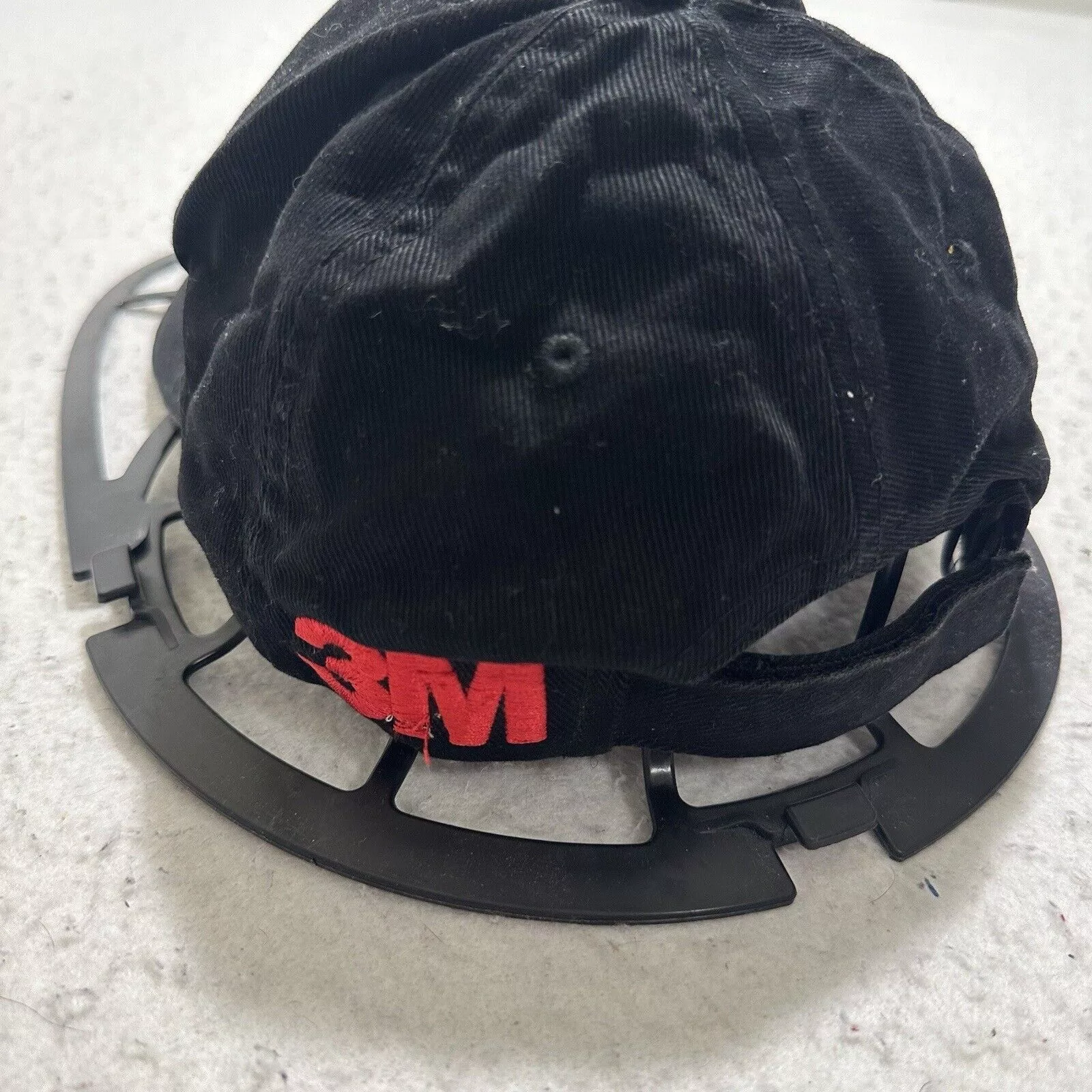 NASCAR Hats NASCAR Racing Black Baseball Hat 3M Logo Cotton