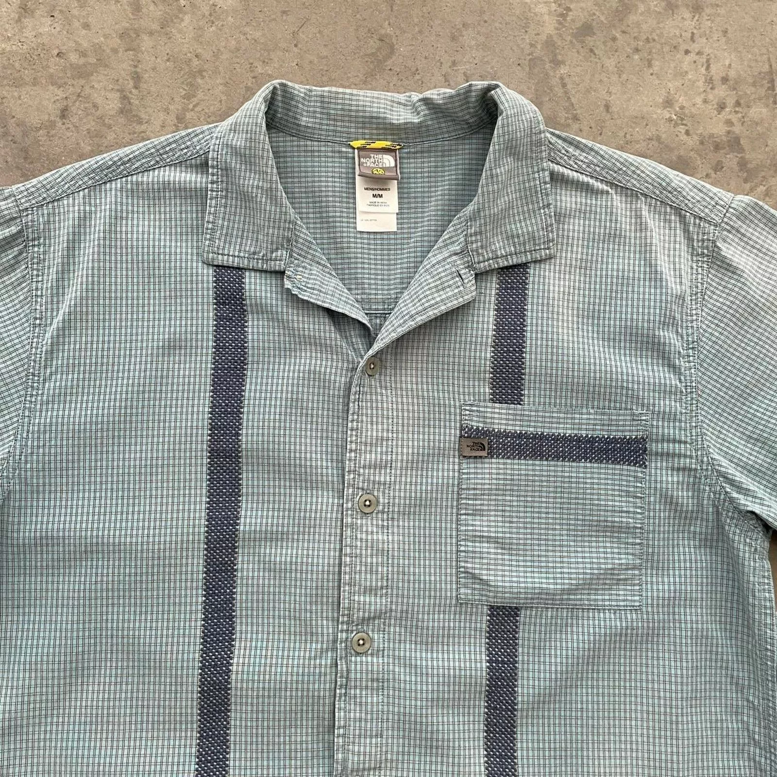 The North Face Shirts Button Ups The North Face A5 Blue Button Up Shirt