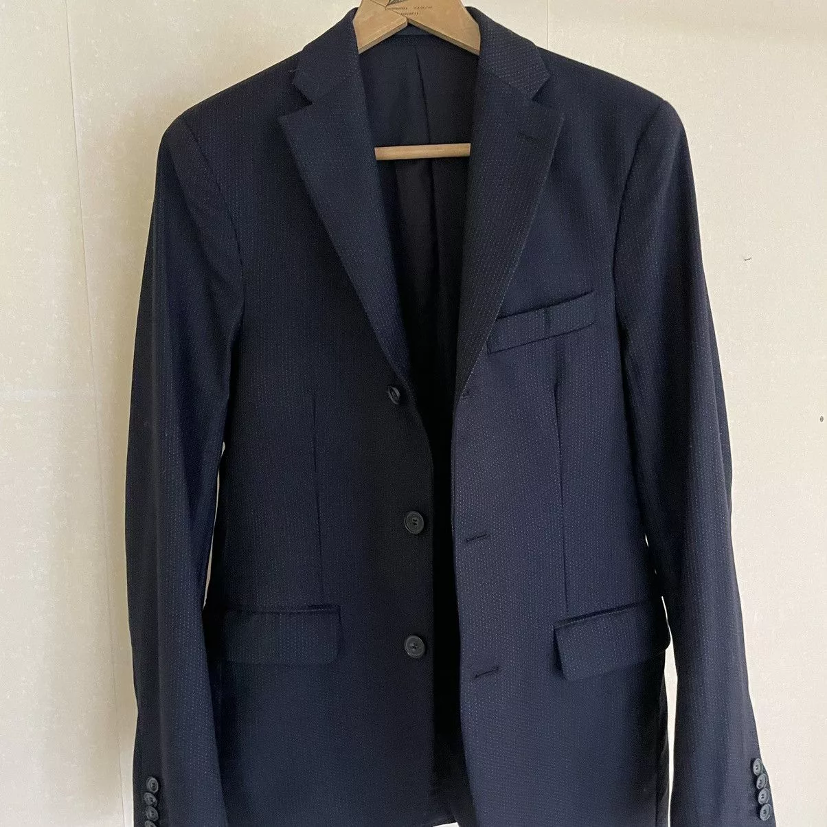 Acne Studios Blazers Acne Studios ””DRIFTER J DOT AW13” Blue