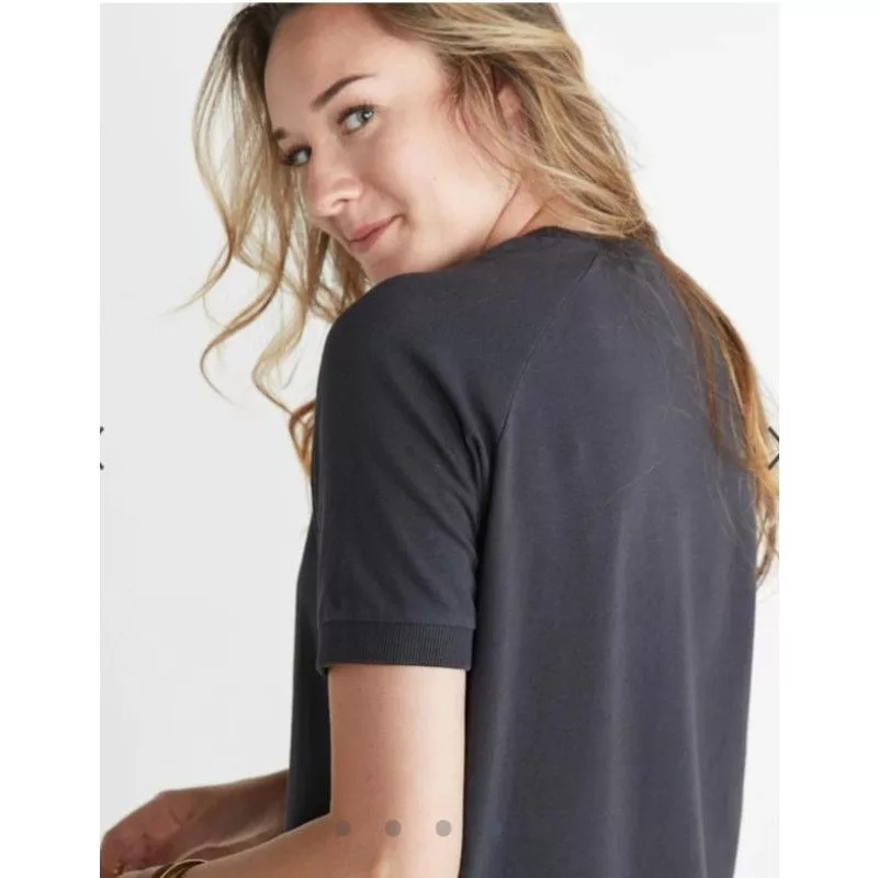 Marine Layer Midi Dresses Marine Layer Sweatshirt Dress Size Small Black