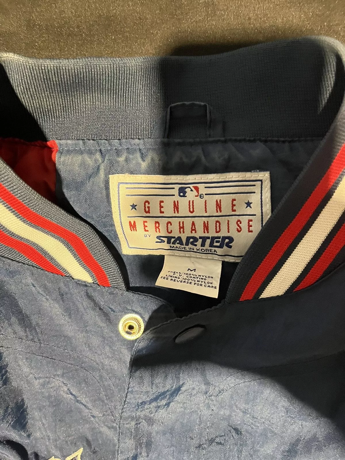 Starter Light Jackets Starter Vintage Redskins Jacket Blue