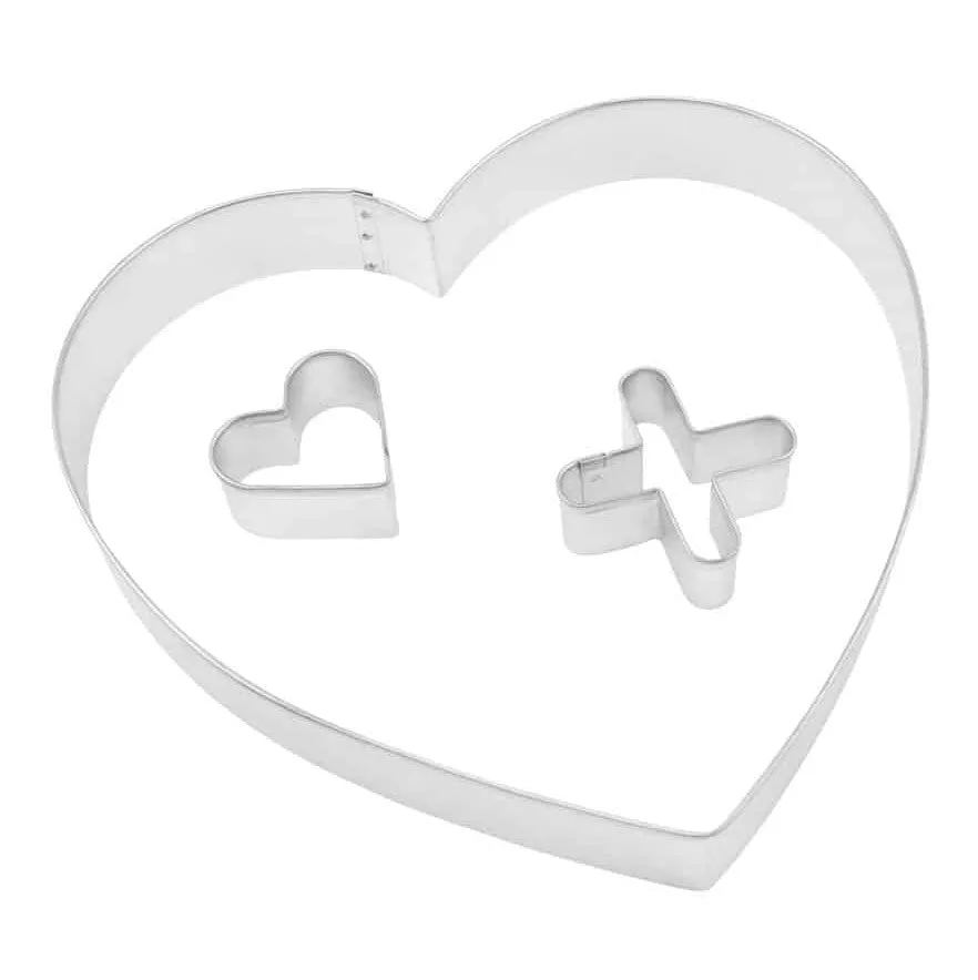 Valentine 3pc Tic Tac Toe Set