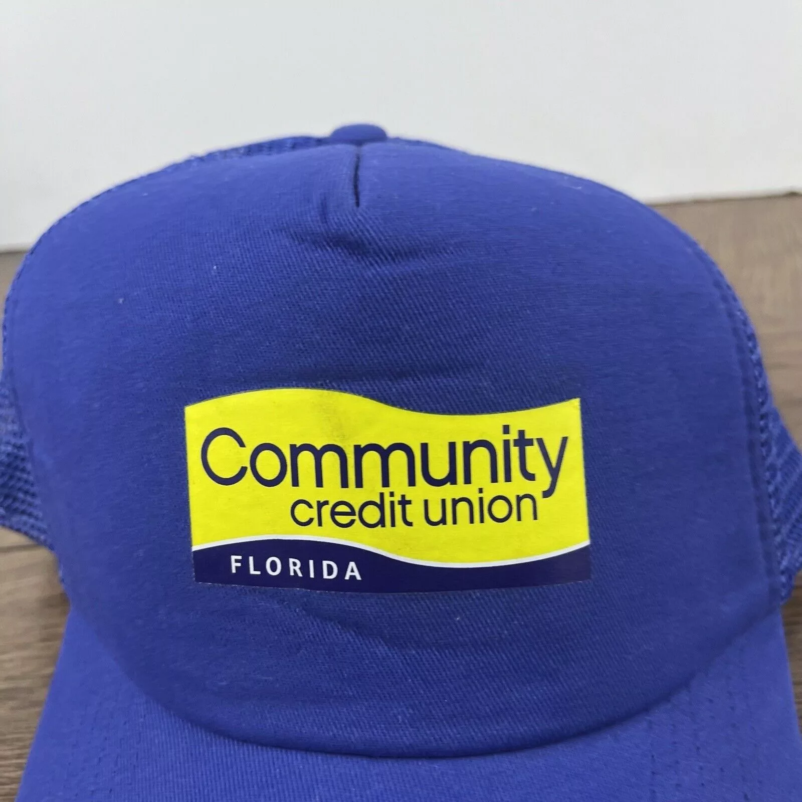 Other Hats Other Community Credit Union Snapback Hat Blue Adjustable Hat Blue