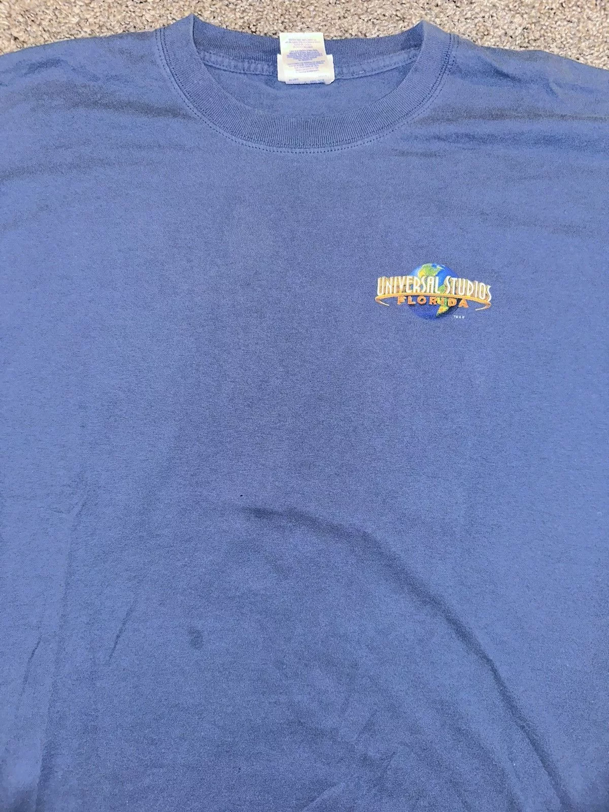 Universal Studios Short Sleeve T Shirts Universal Studios × Vintage Universal Studios Florida T-Shirt Blue