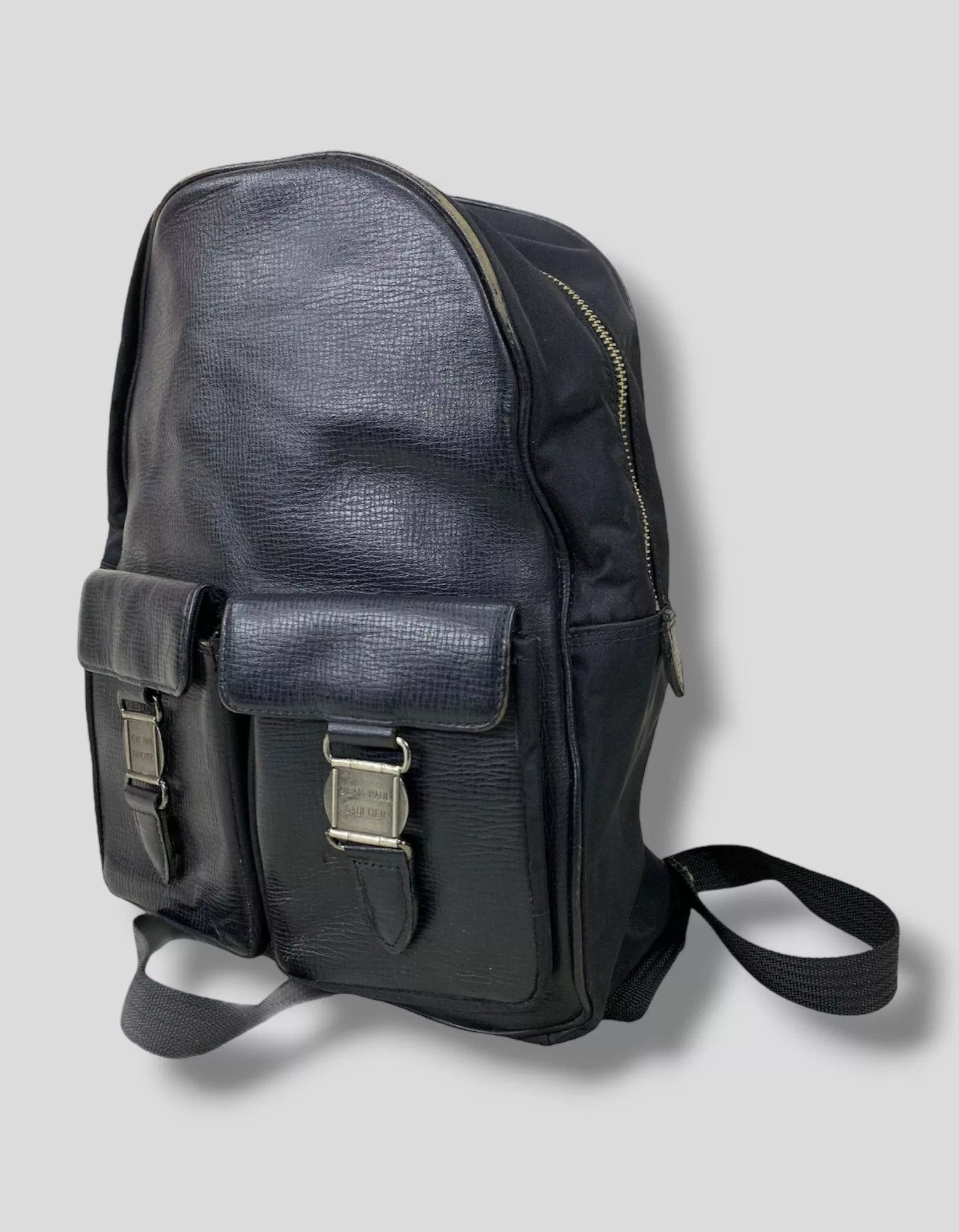 Designer Backpacks Designer × Jean Paul Gaultier Jean paul gaultier leather backpack bag Black