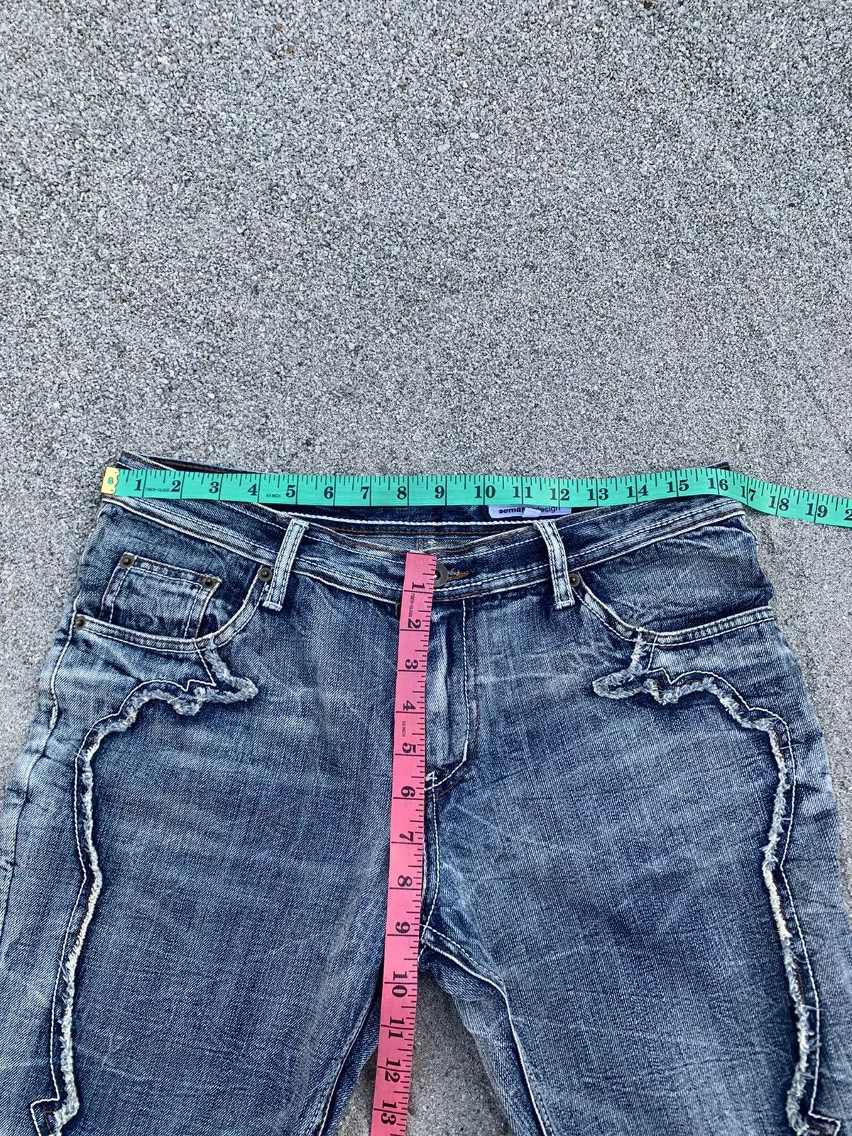 semanticdesign Denim semanticdesign 💥Flared💥Semantic Design Nice Design Jeans Pants Blue Vintage