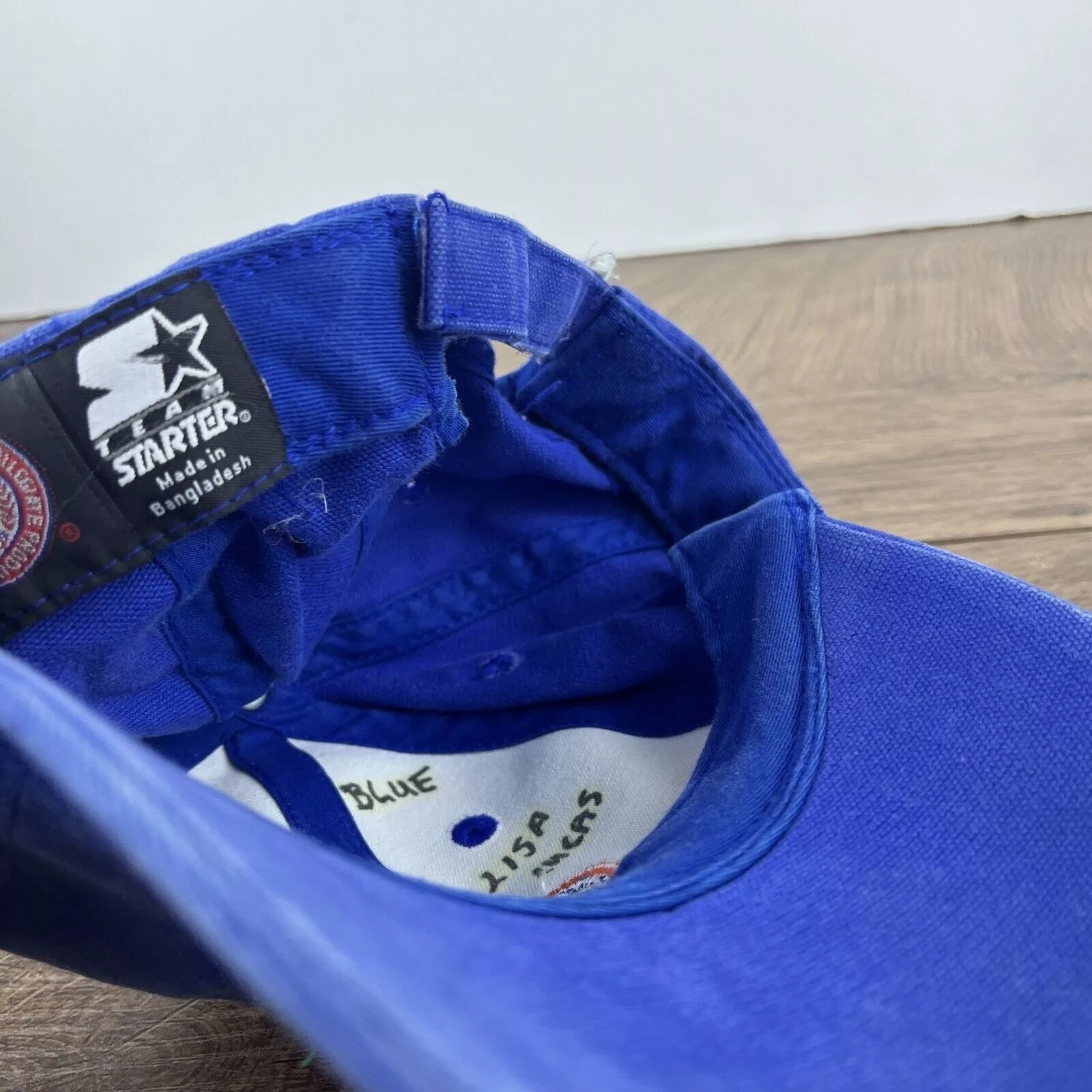 Starter Hats Florida Gators Starter Hat Blue Hat Adjustable Adult Size Ha