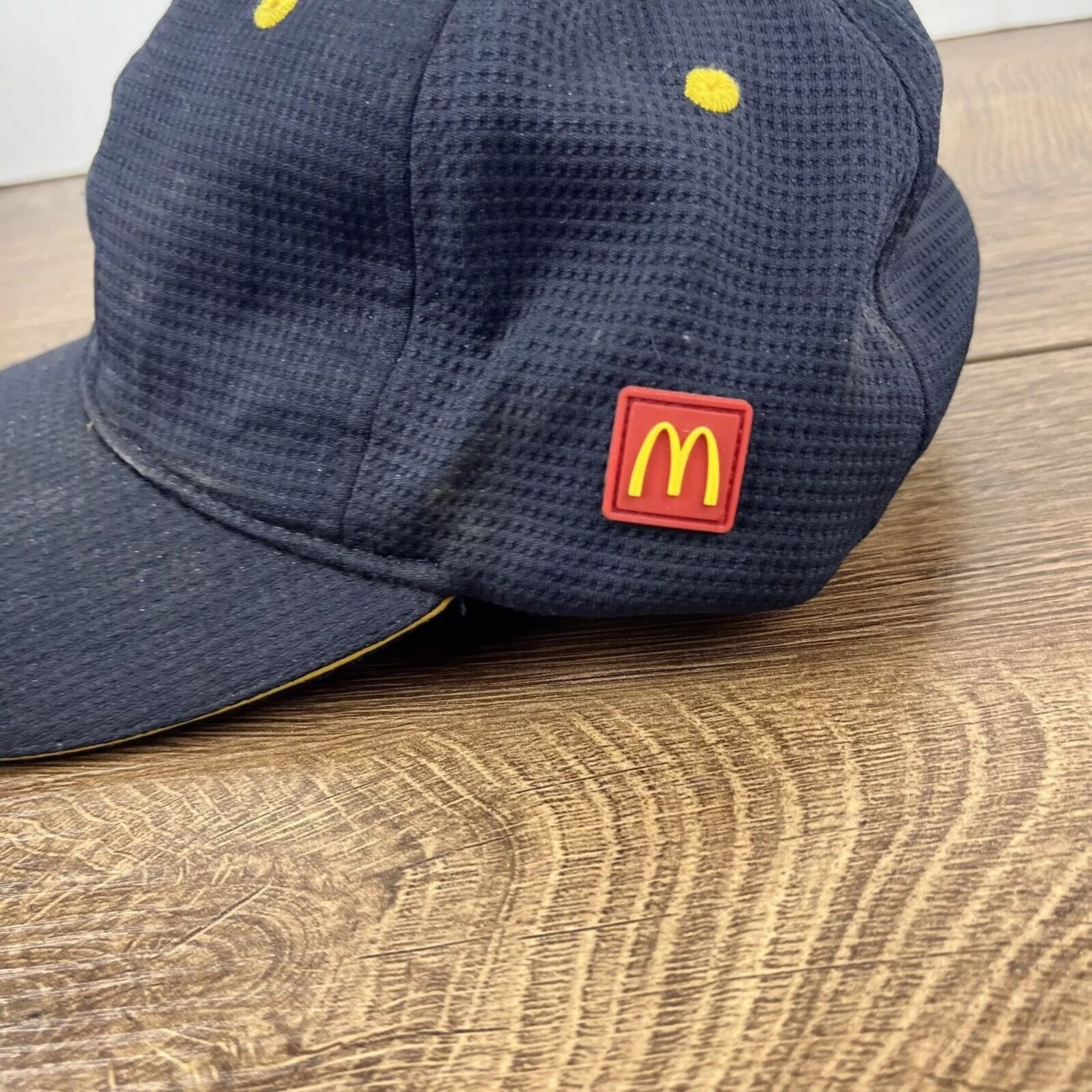 Other Hats Other McDonalds Hat McDonalds Blue Hat Adjustable Adult Size Hat B Black