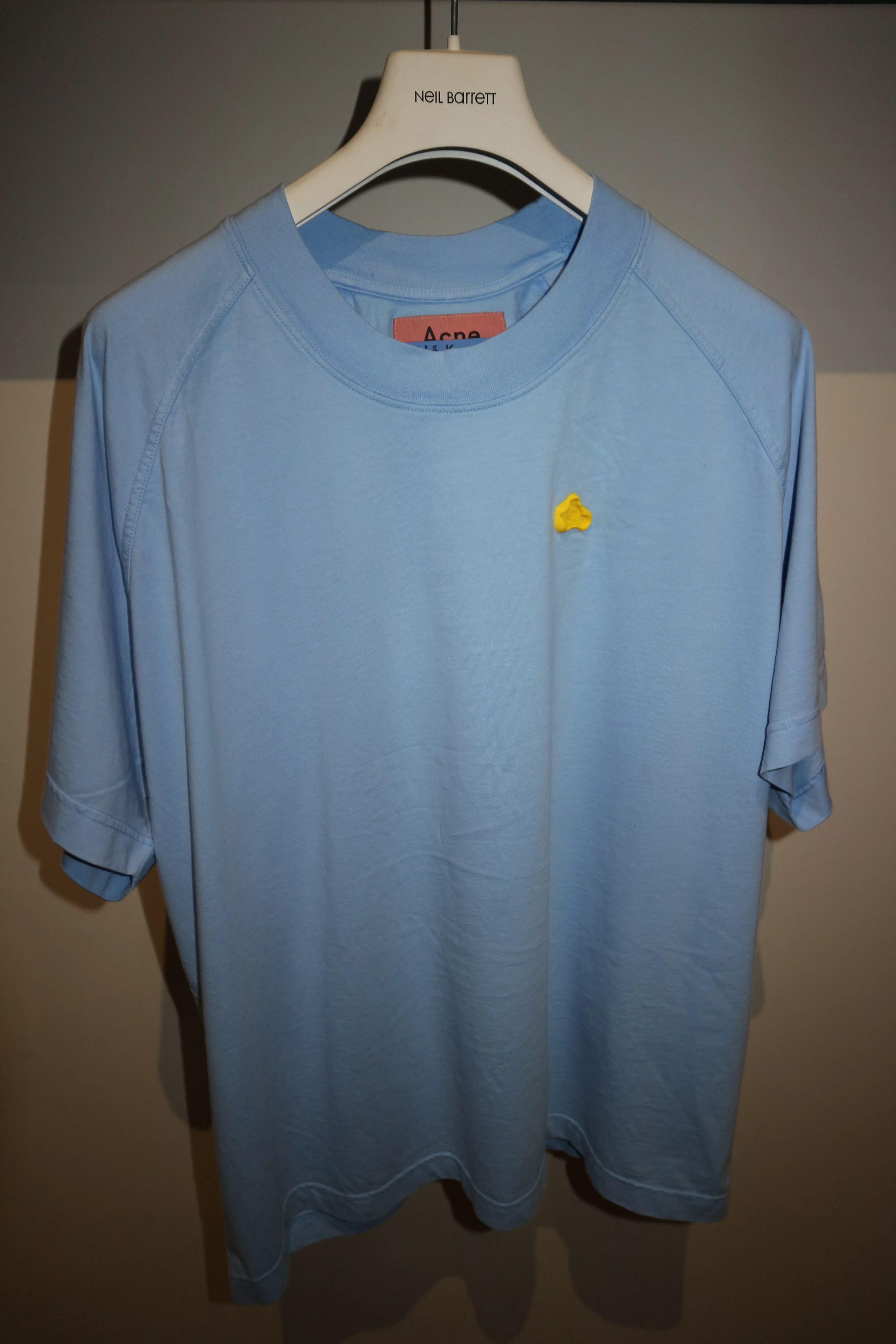 Acne Studios Short Sleeve T Shirts Acne Studios SAMPLE Shirt Blue