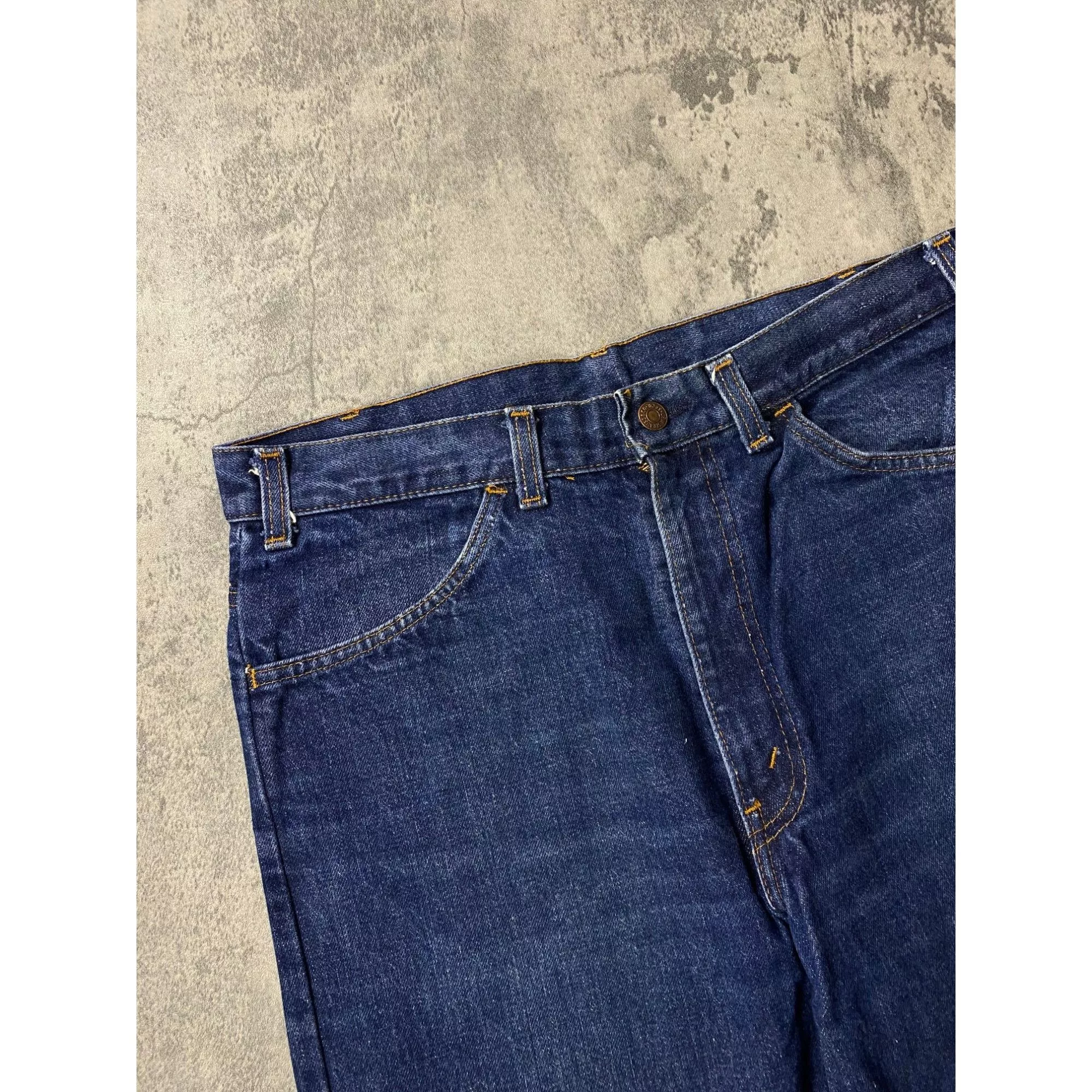 Levi's × Vintage Vintage Levi's Denim Jeans Bootcut Orange Tab Blue