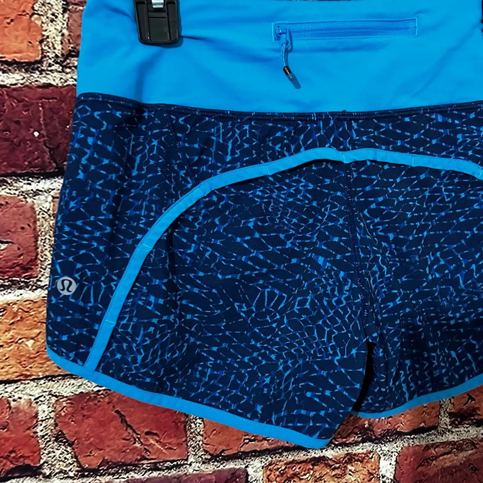 lululemon shorts size 4 Blue