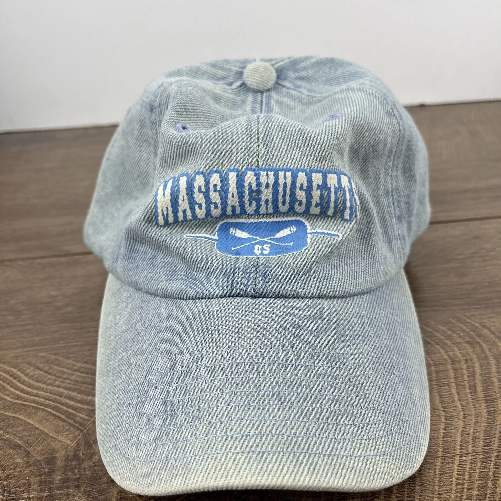 Other Hats Other Massachusetts Hat Massachusetts Hat Blue Hat Adjustable Adul