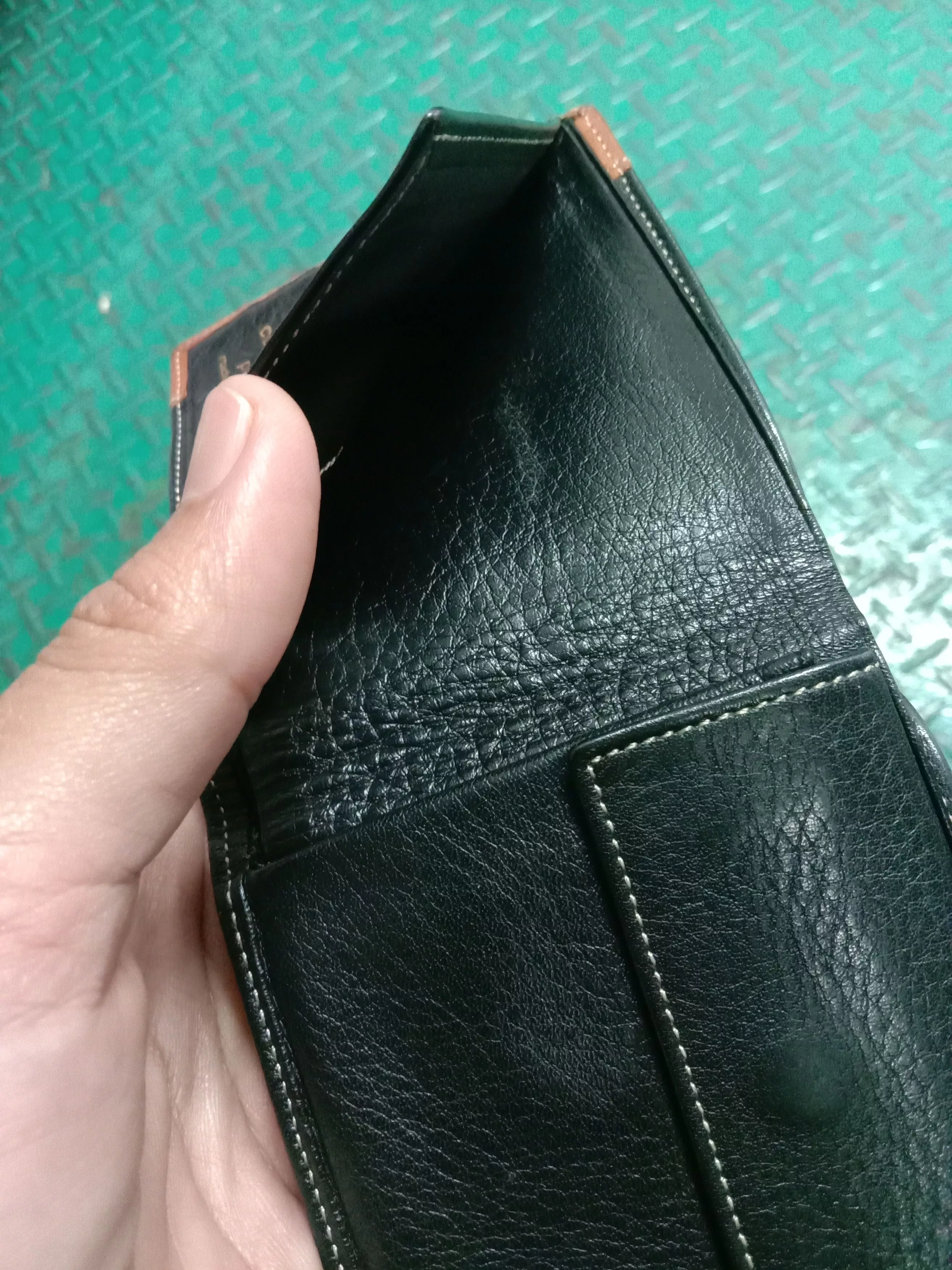 Courreges Wallets Courreges Courrēges leather wallet Black