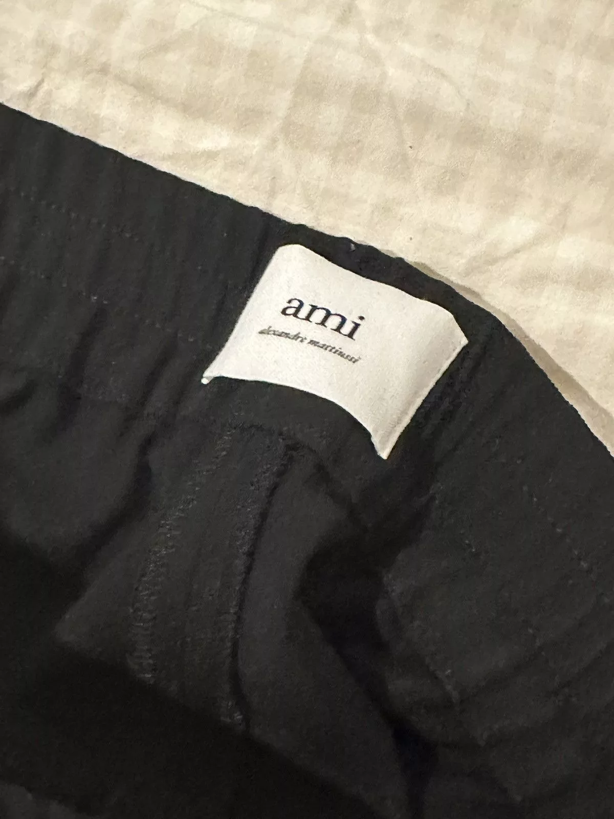 AMI Casual Pants AMI Paris black pants