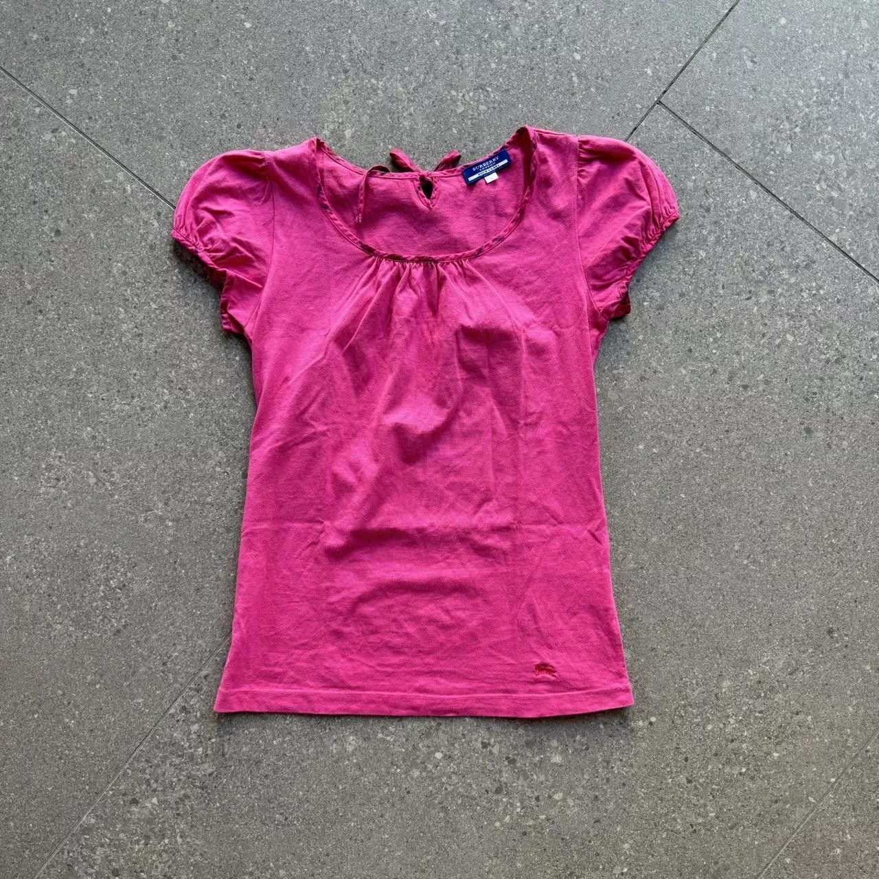 Burberry Blouses Burberry Pink Blouse With Tie Detail