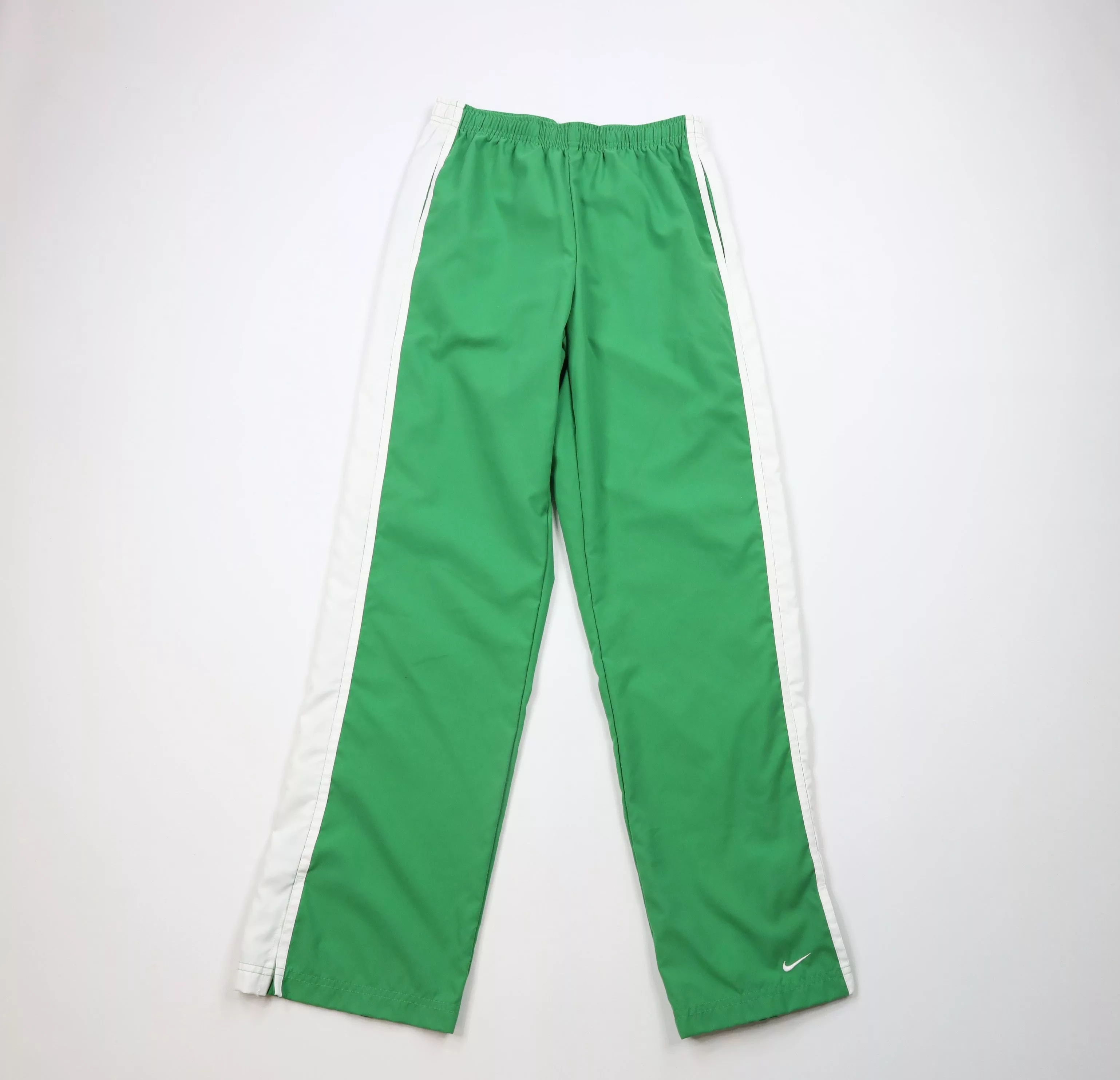 Nike Pants Nike × Vintage Vintage Nike Scott Mini Swoosh Color Block Wide Leg Pants Multi
