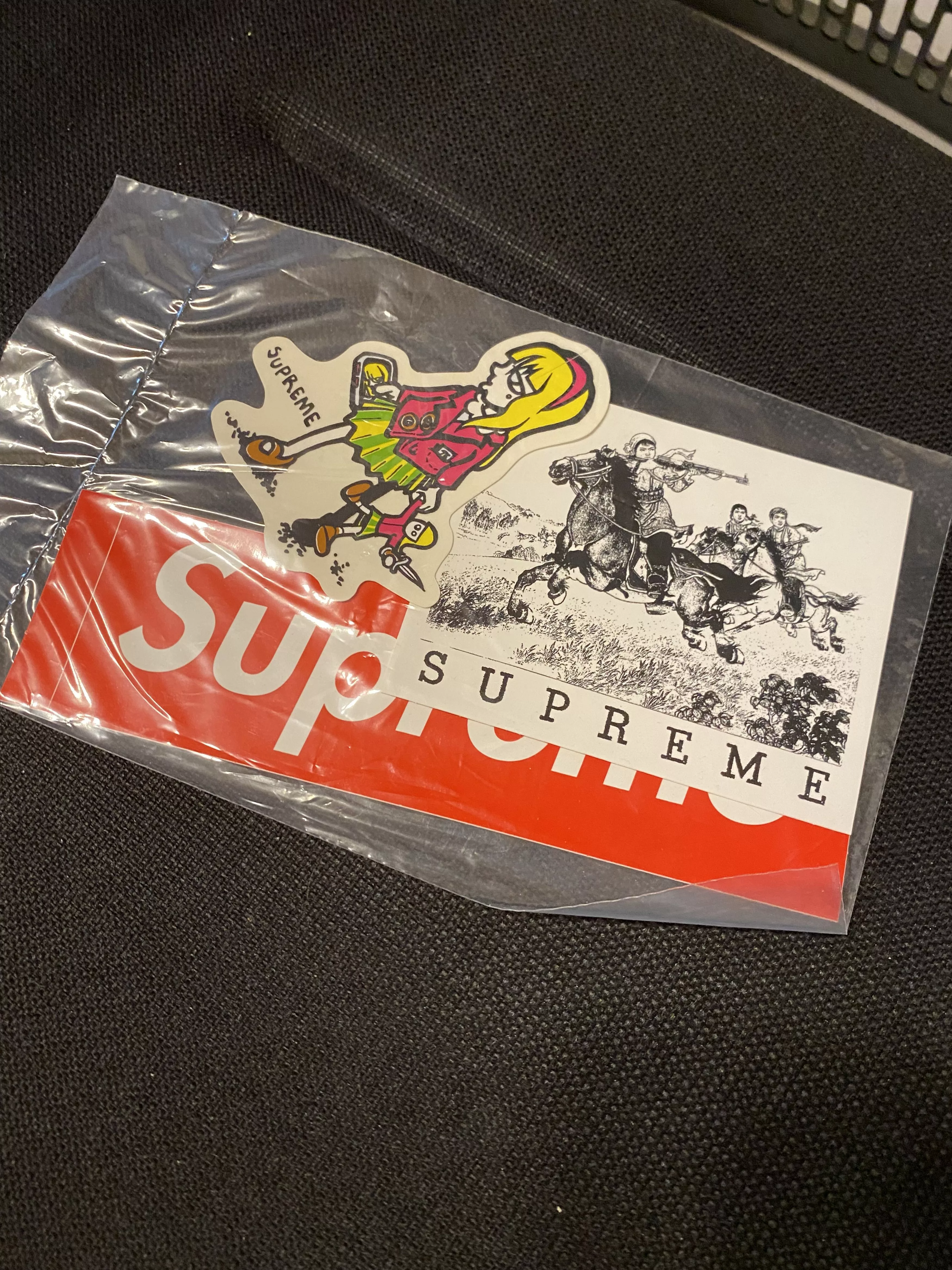 Supreme Miscellaneous Supreme sticker pack 2019 Red