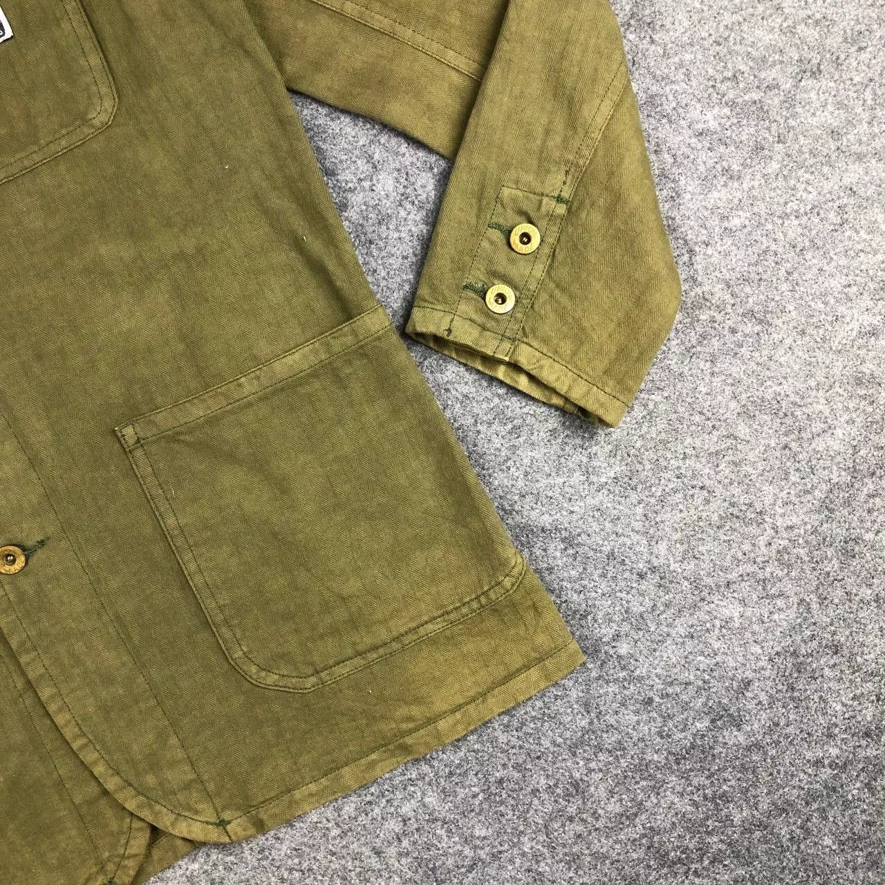 Ben Davis Light Jackets Ben Davis × Vintage Ben Davis Rare Design jacket Inspired by Vintage Army Green Streetwear