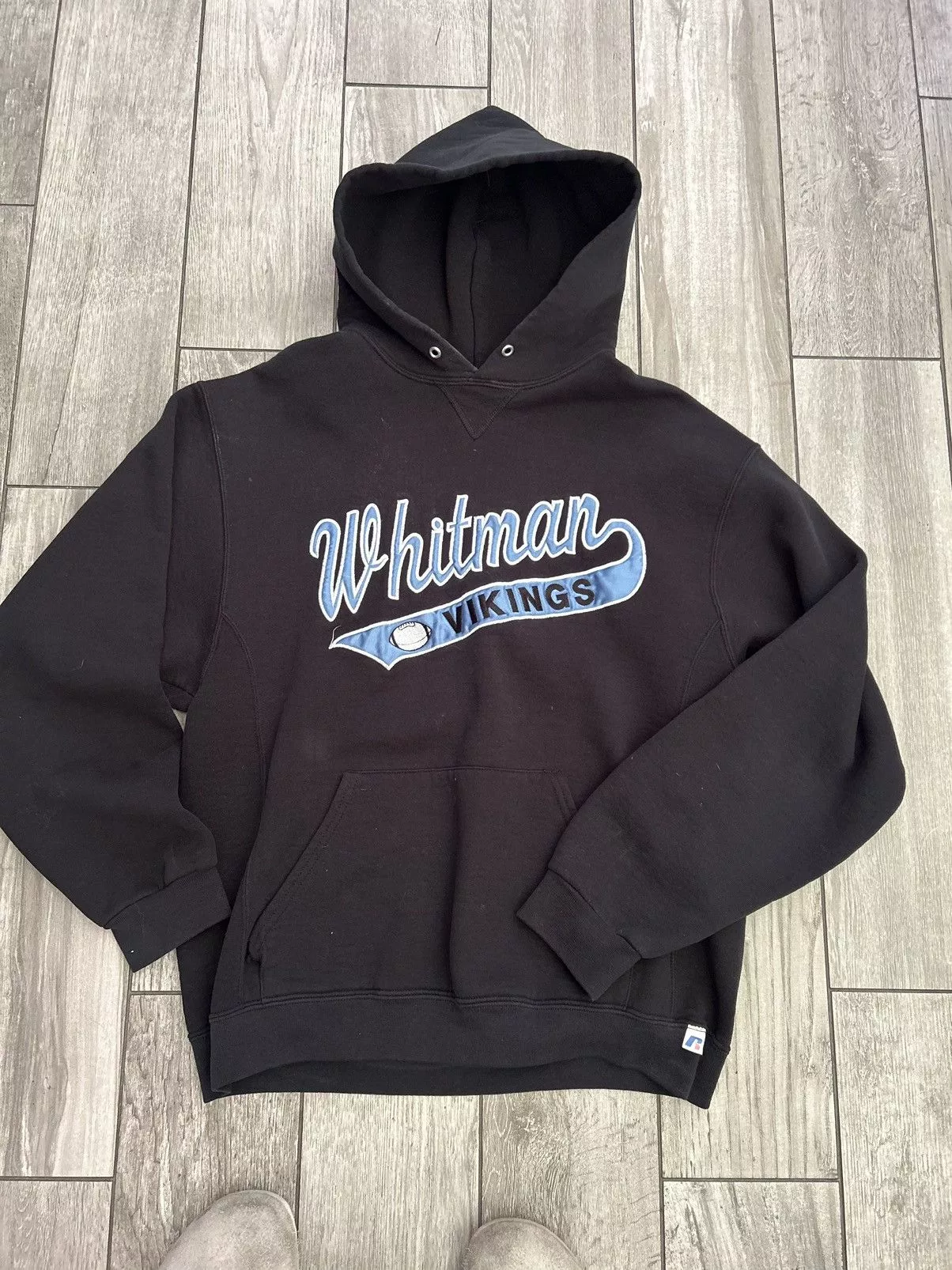 Russell Athletic Sweatshirts Hoodies Russell Athletic vintage russel athletic hoodie Black