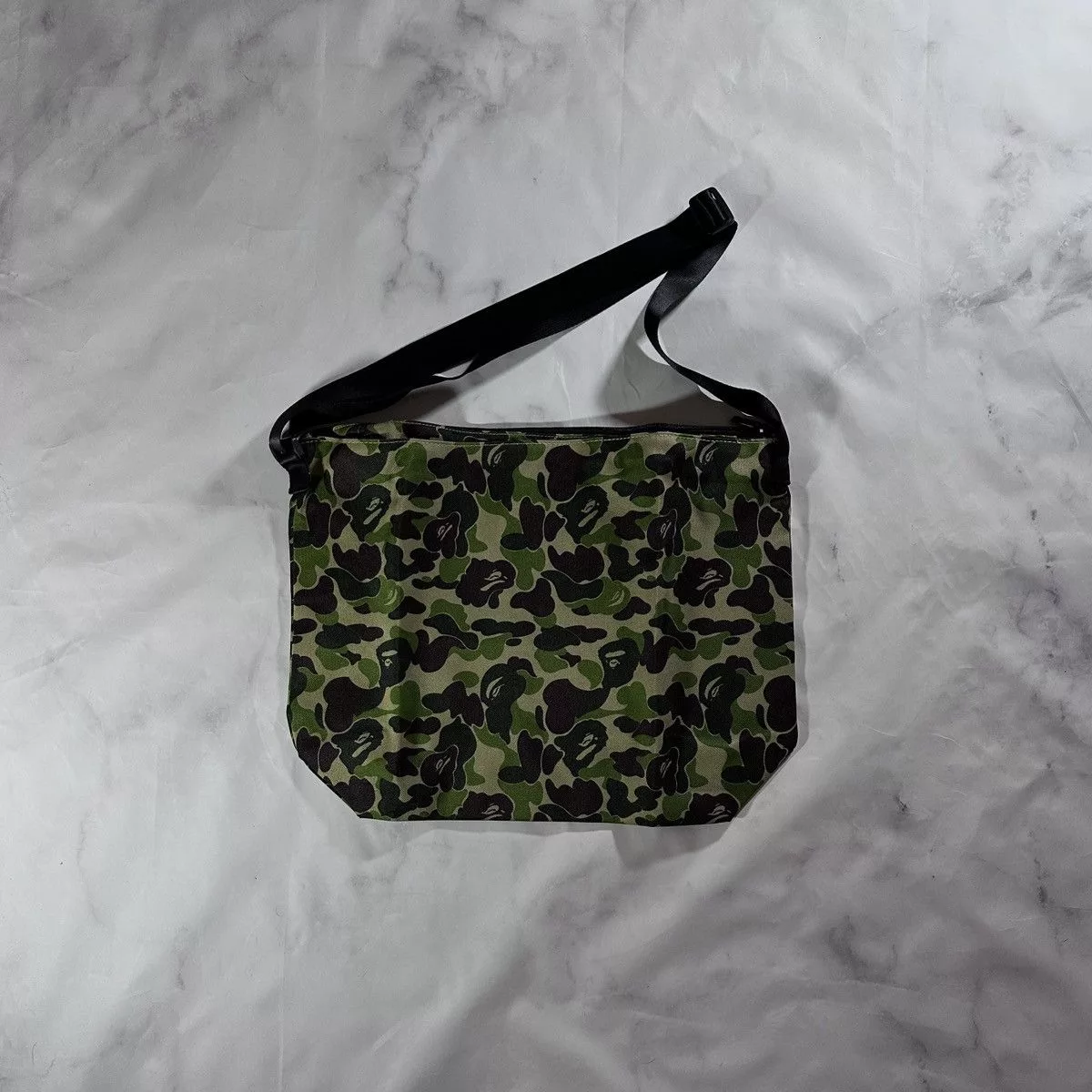 Bape Bags Luggage Bape Green 1st Camo Sidebag