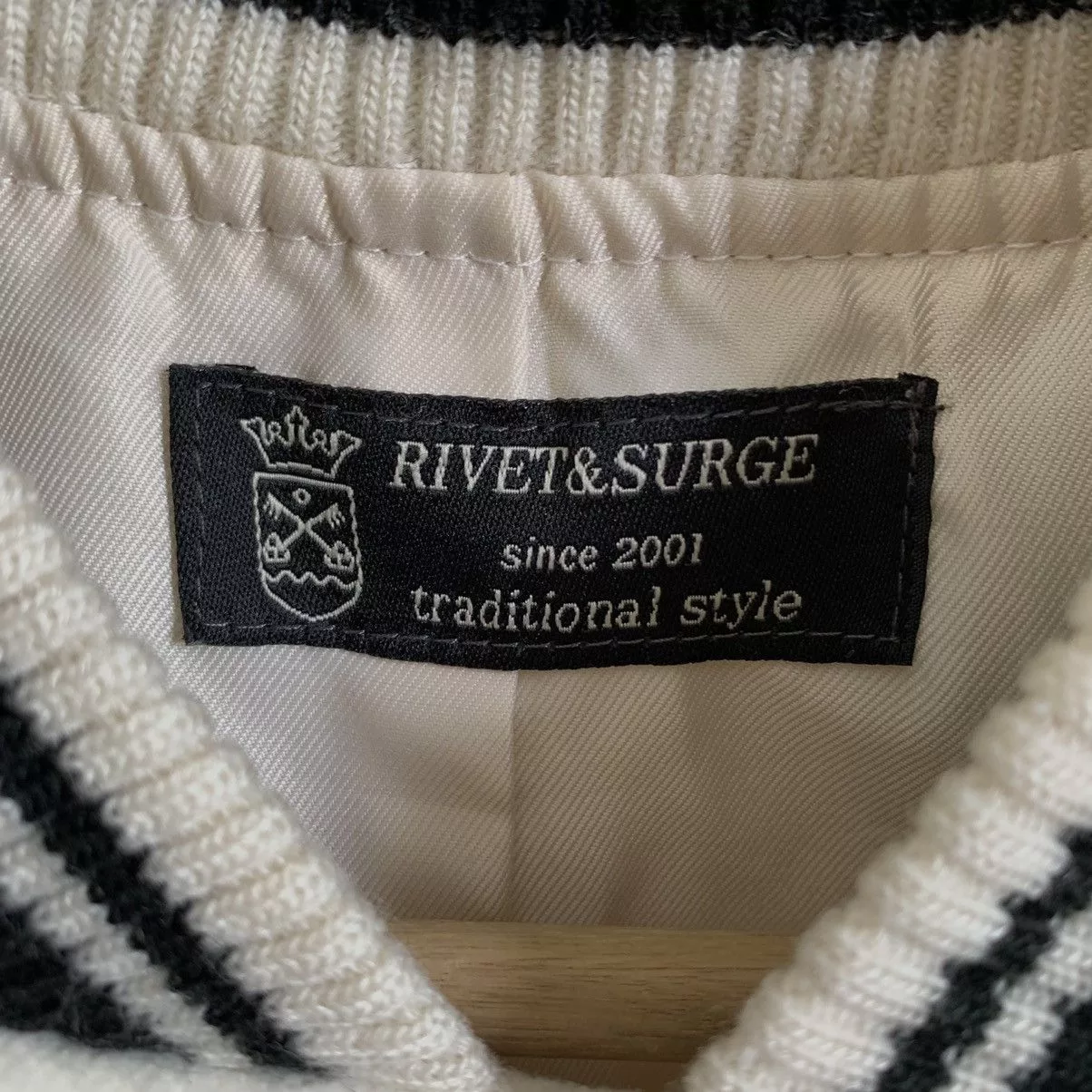 Other Light Jackets Other Brewer Coffee Varsity Jacket White Vintage