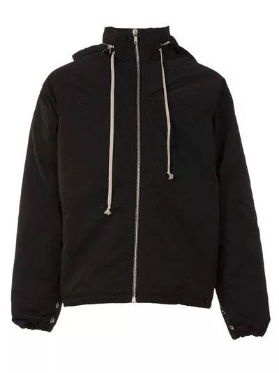 Rick Owens Light Jackets Rick owens jacket Black