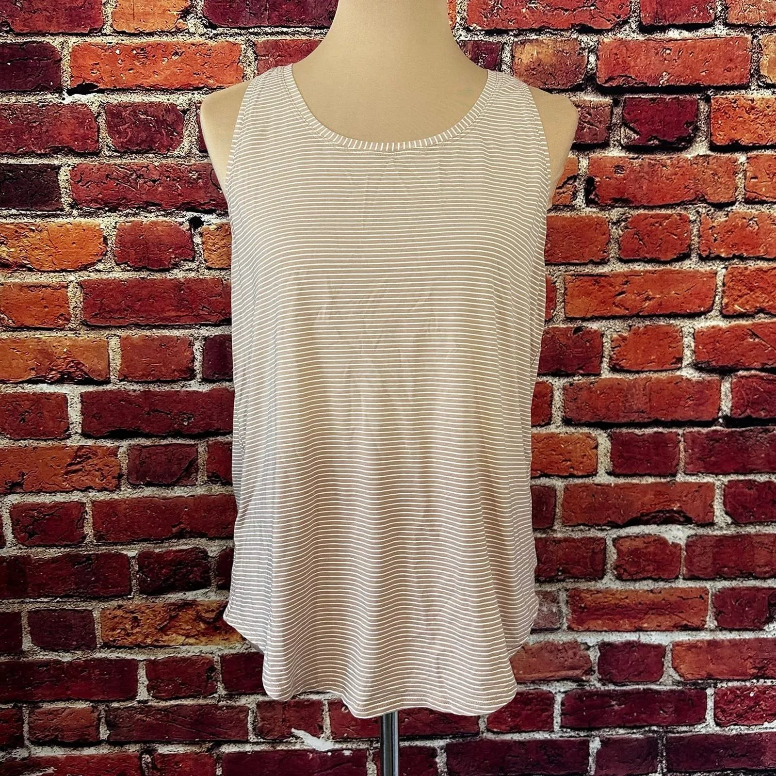 Lululemon Tank Tops Lululemon Tank Top size 10 Beige