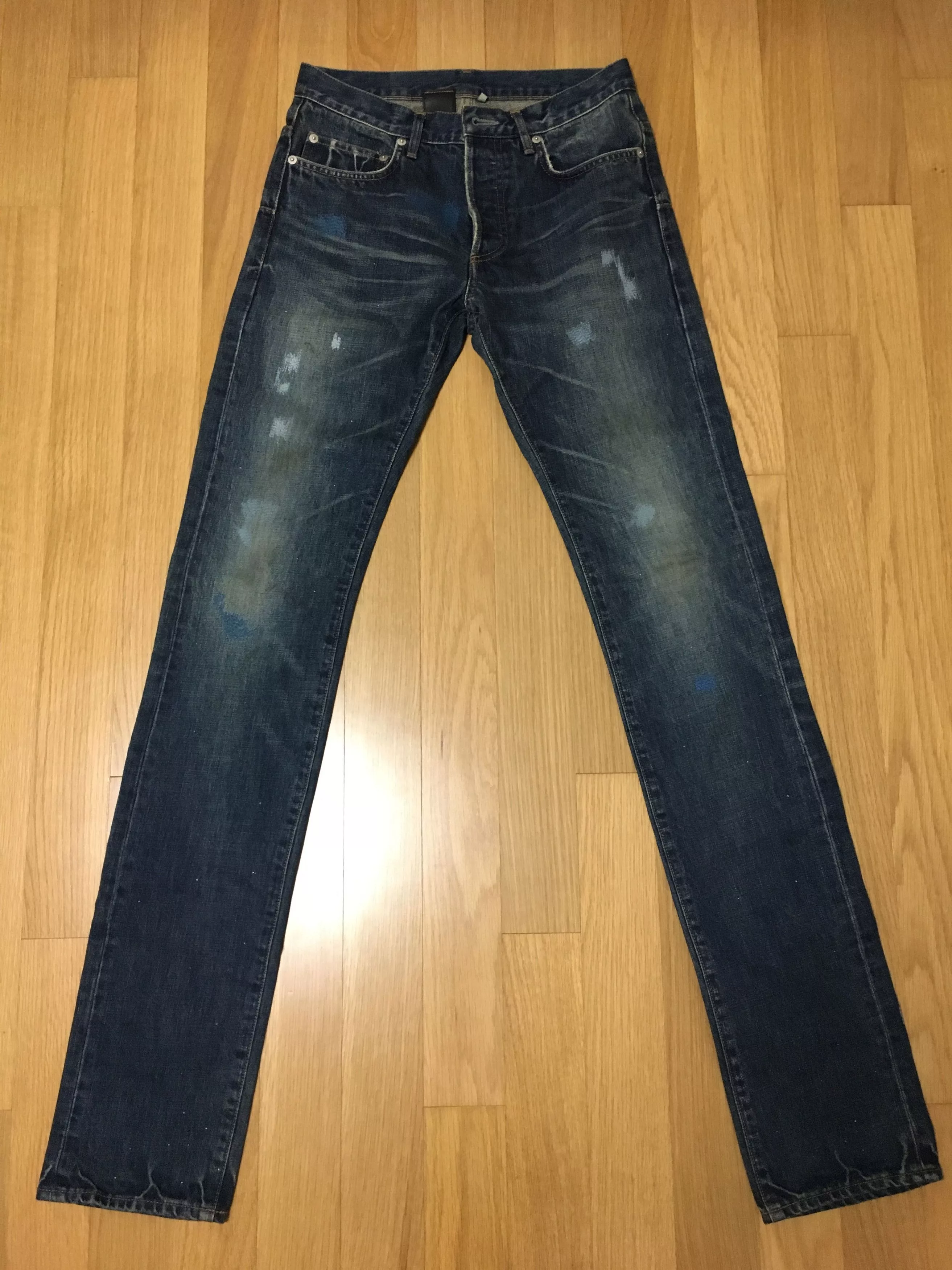 Dior Denim Dior Homme Armageddon Jeans sz28 17.5cm NEW! Blue