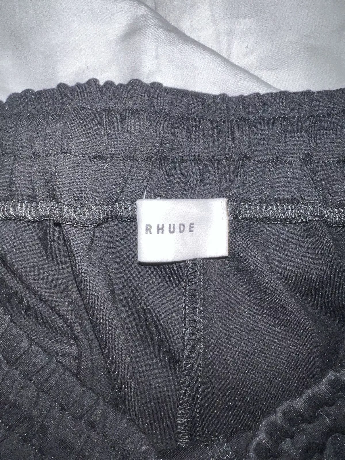 Rhude Shorts RHUDE track shorts Black
