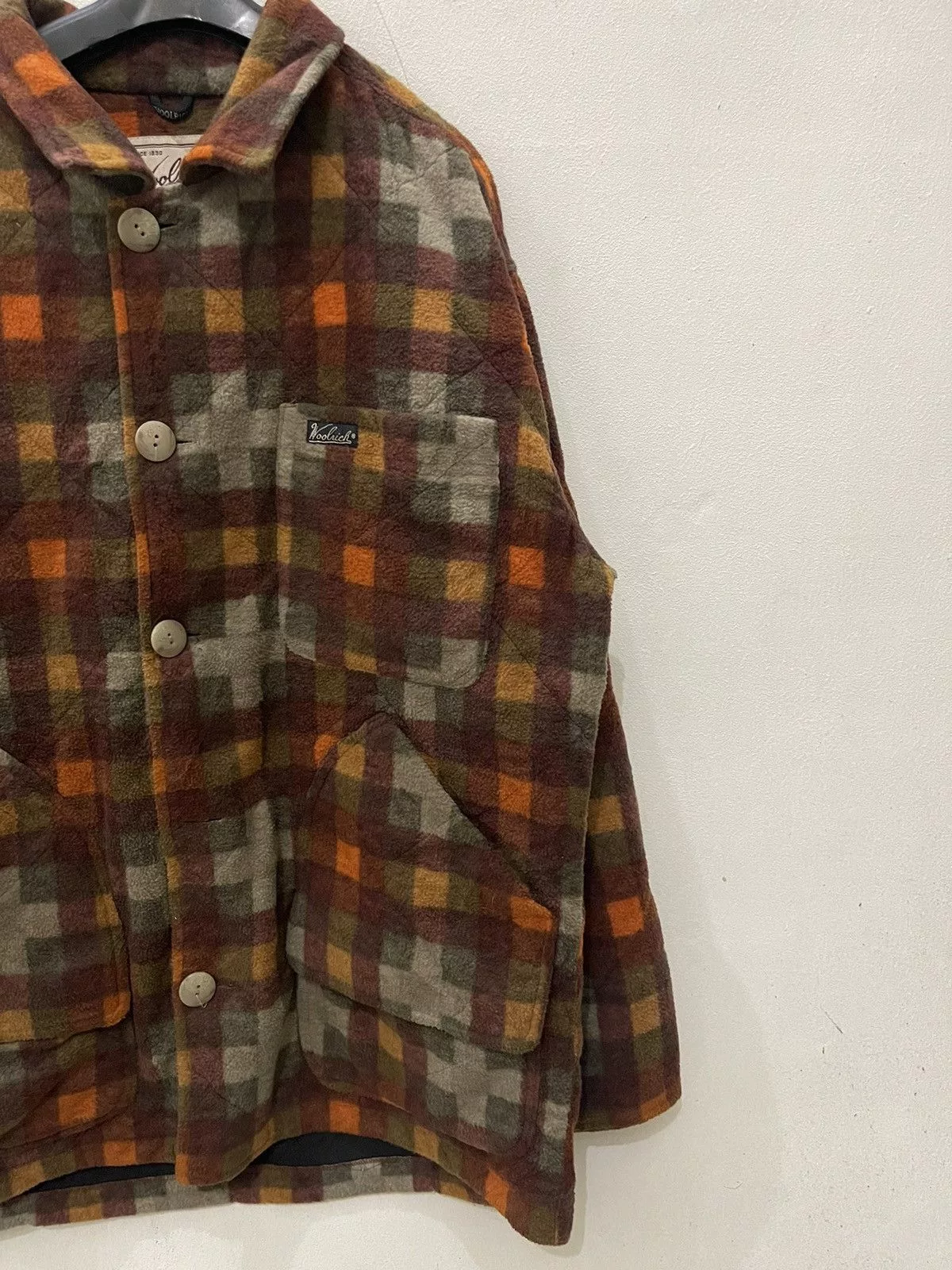 Designer Light Jackets Designer × Woolrich Woolen Mills Woolrich Rugged Outwears Brown Streetwear