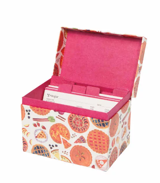 Recipe Box Sweet as Pie