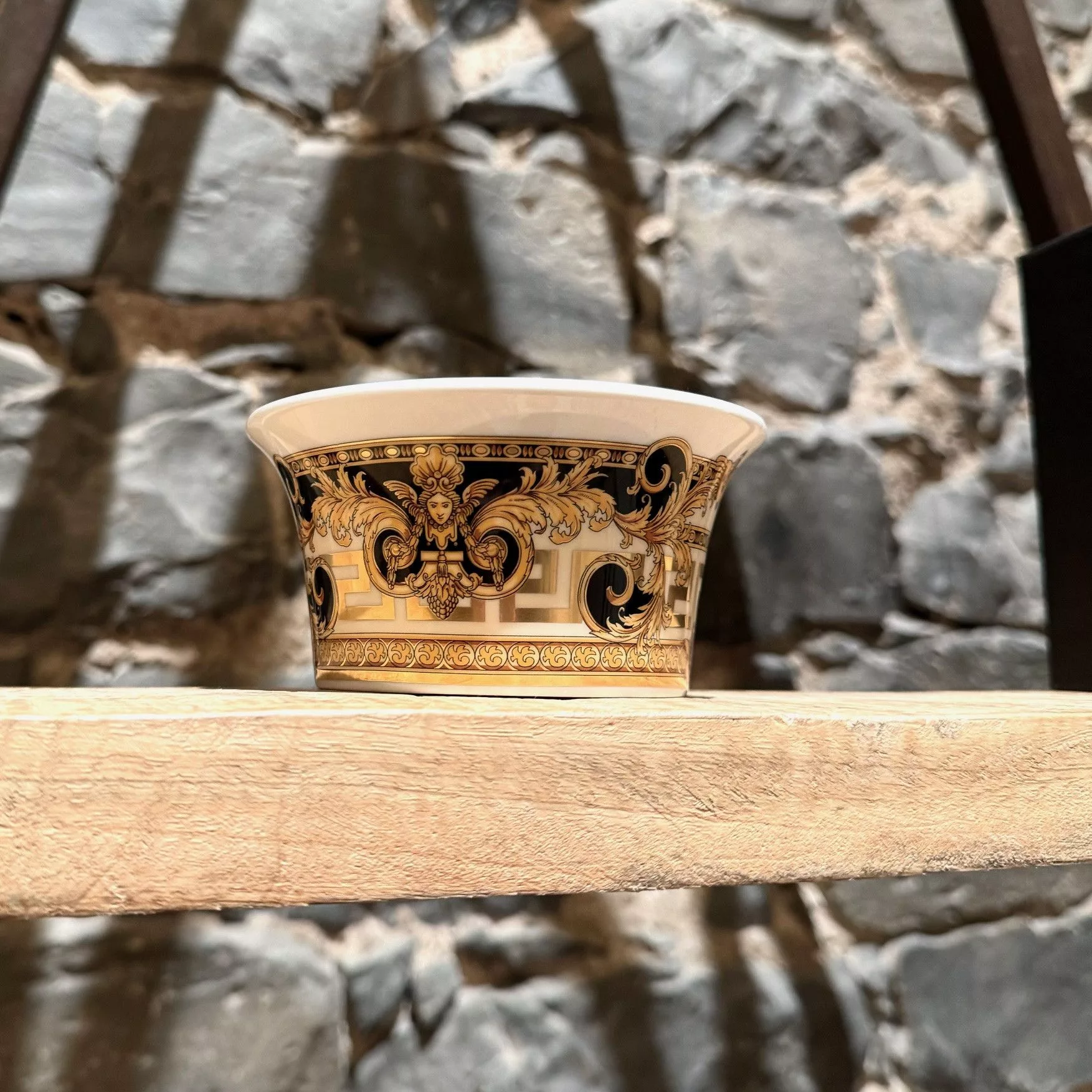 Versace Miscellaneous Versace Gala Prestige Fruit Dish Bowl White Luxury