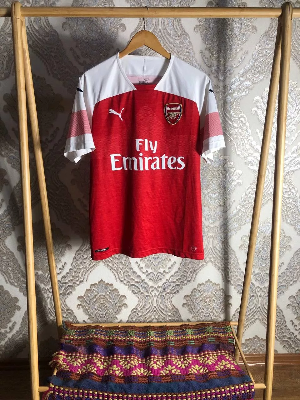 Puma Jerseys Puma × Vintage VERY RARA PUMA FC ARSENAL LONDON ENGLAND SOCCER JERSEY Y2K Red Streetwear